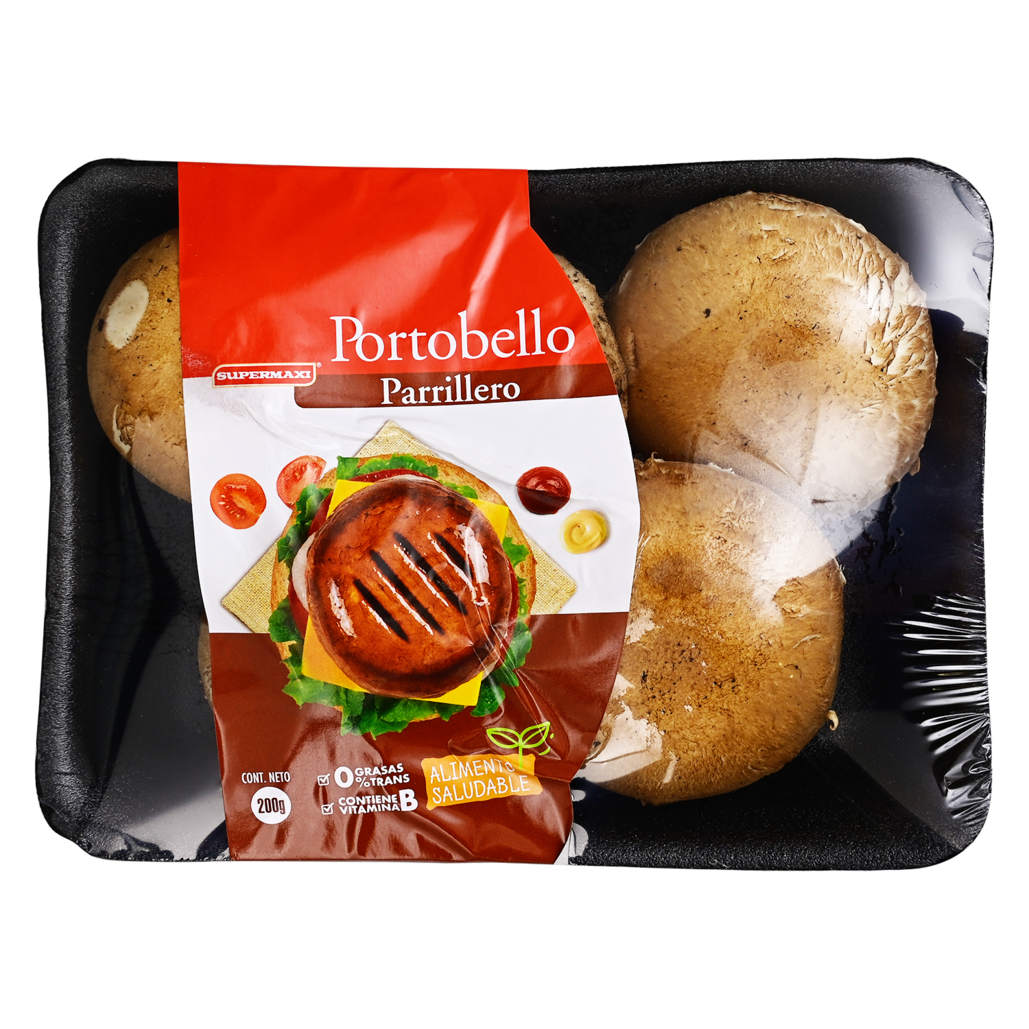 Champiñones Portobelo Parrillero SUPERMAXI 200 g