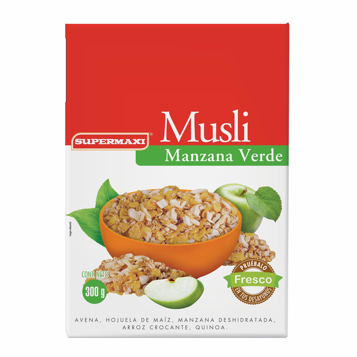 Musli Manzana Verde SUPERMAXI 300 g