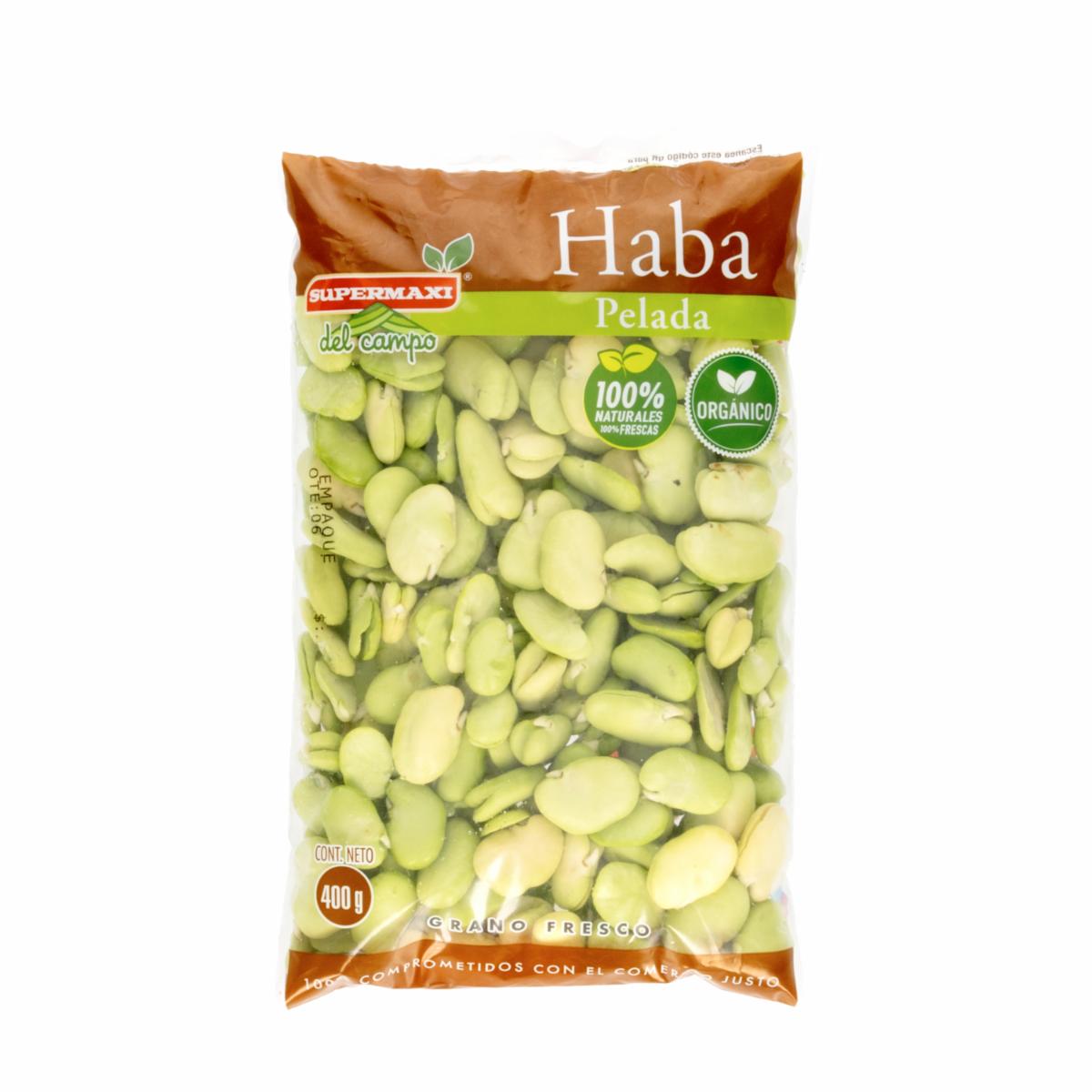 Habas Orgánicos Granos Tiernos SUPERMAXI 400 G
