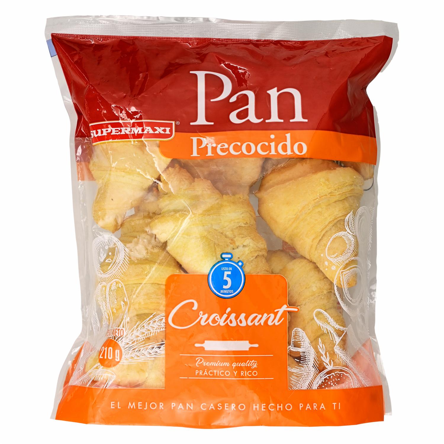Croissant Pre Cocido SUPERMAXI 210 g