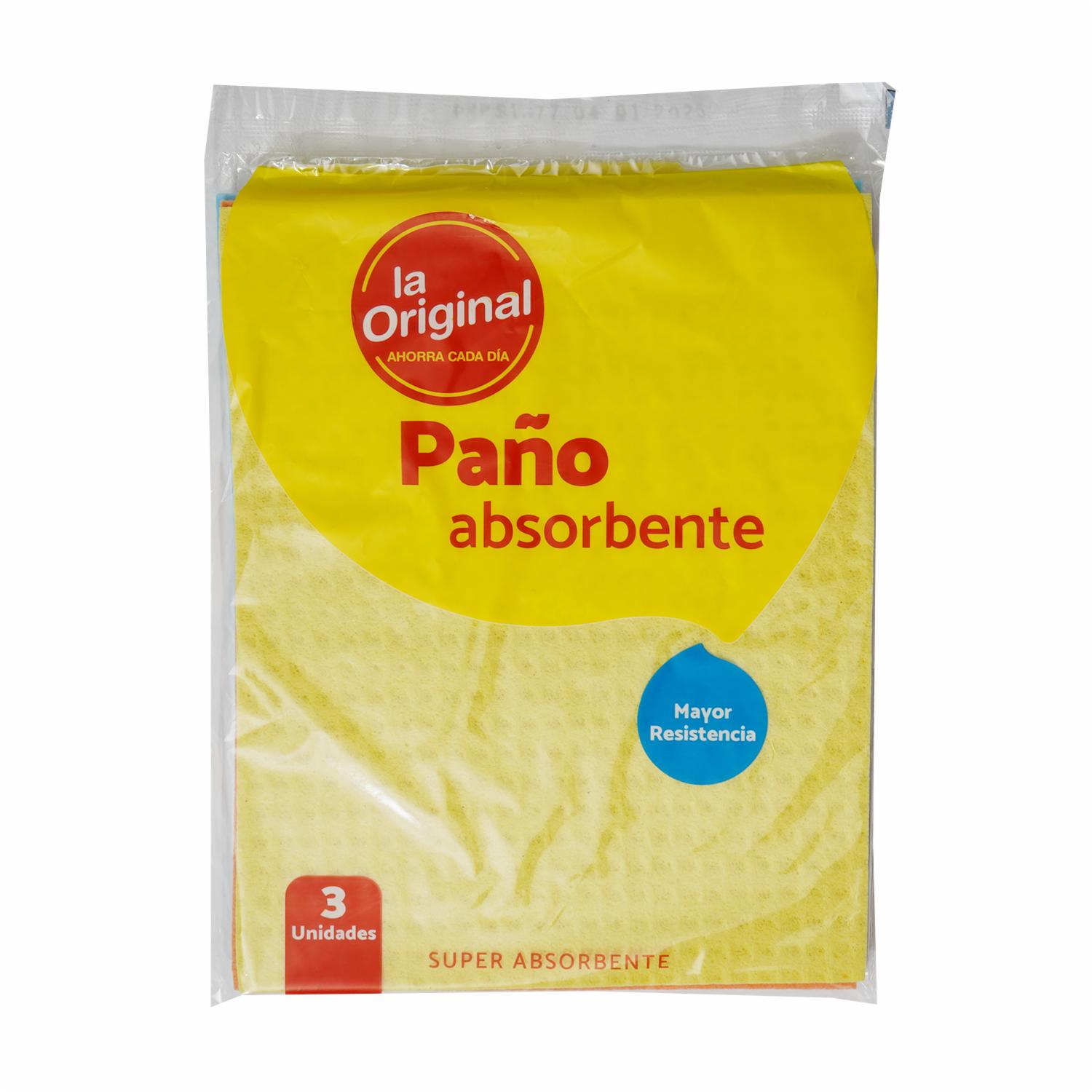 Paño Absorbente LA ORIGINAL X 3 Uds