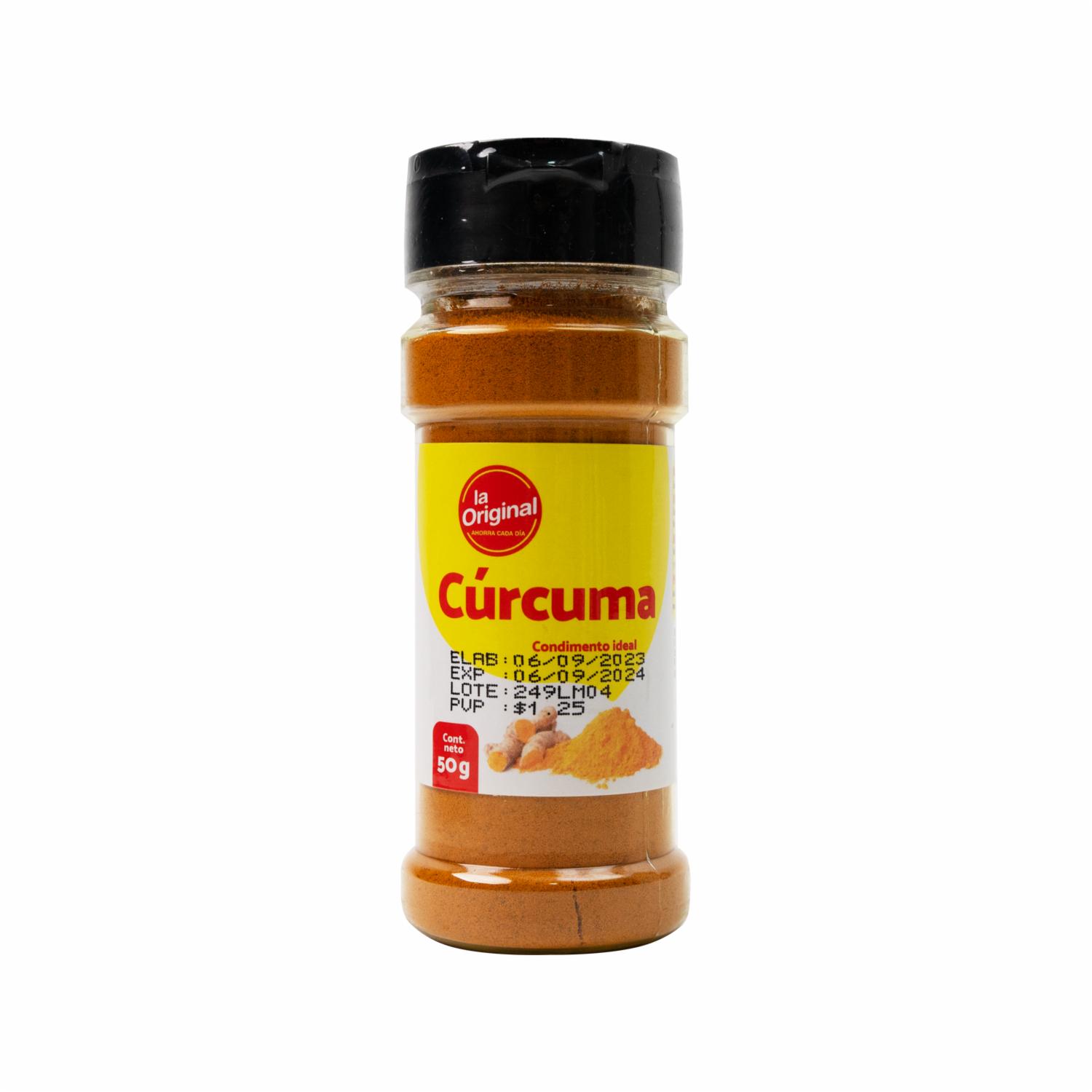 Cúrcuma Polvo LA ORIGINAL Frasco