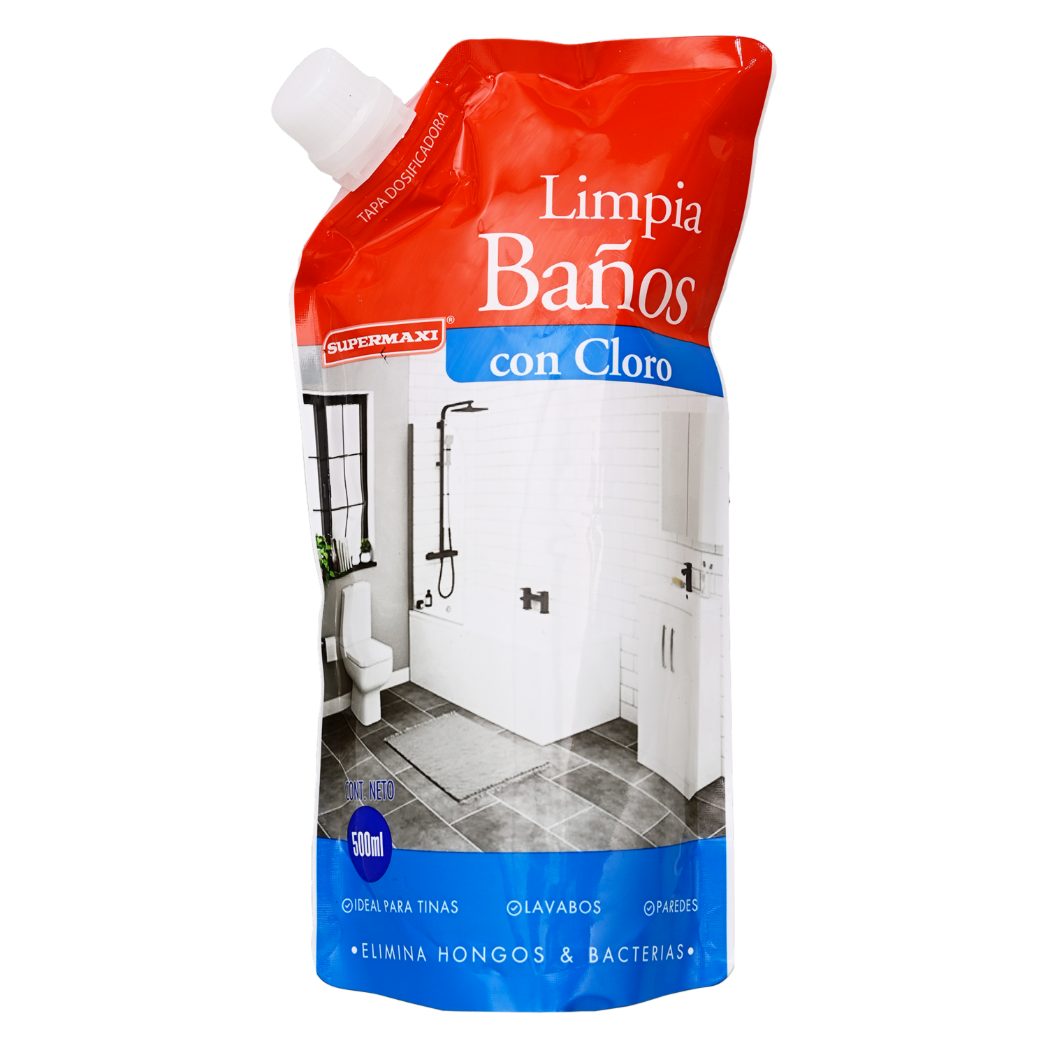 Limpiador De Baños Doy Pack SUPERMAXI 500 Ml