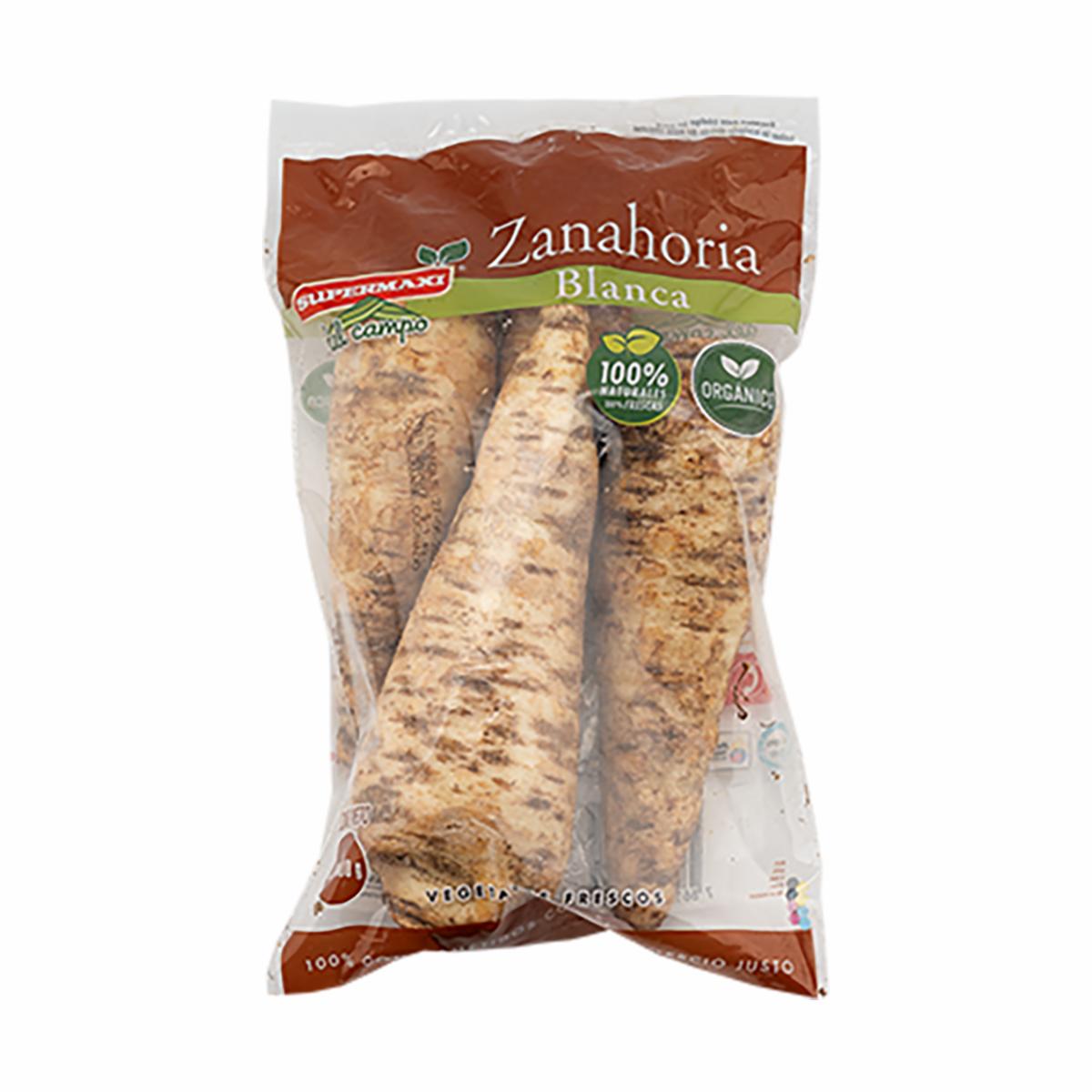 Zanahoria Blanca Orgánico SUPERMAXI 500 G