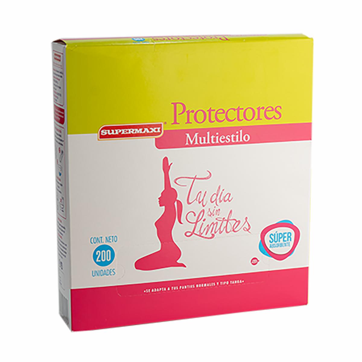 Protector Diario Anatómico Multiestilo SUPERMAXI X 200 Uds