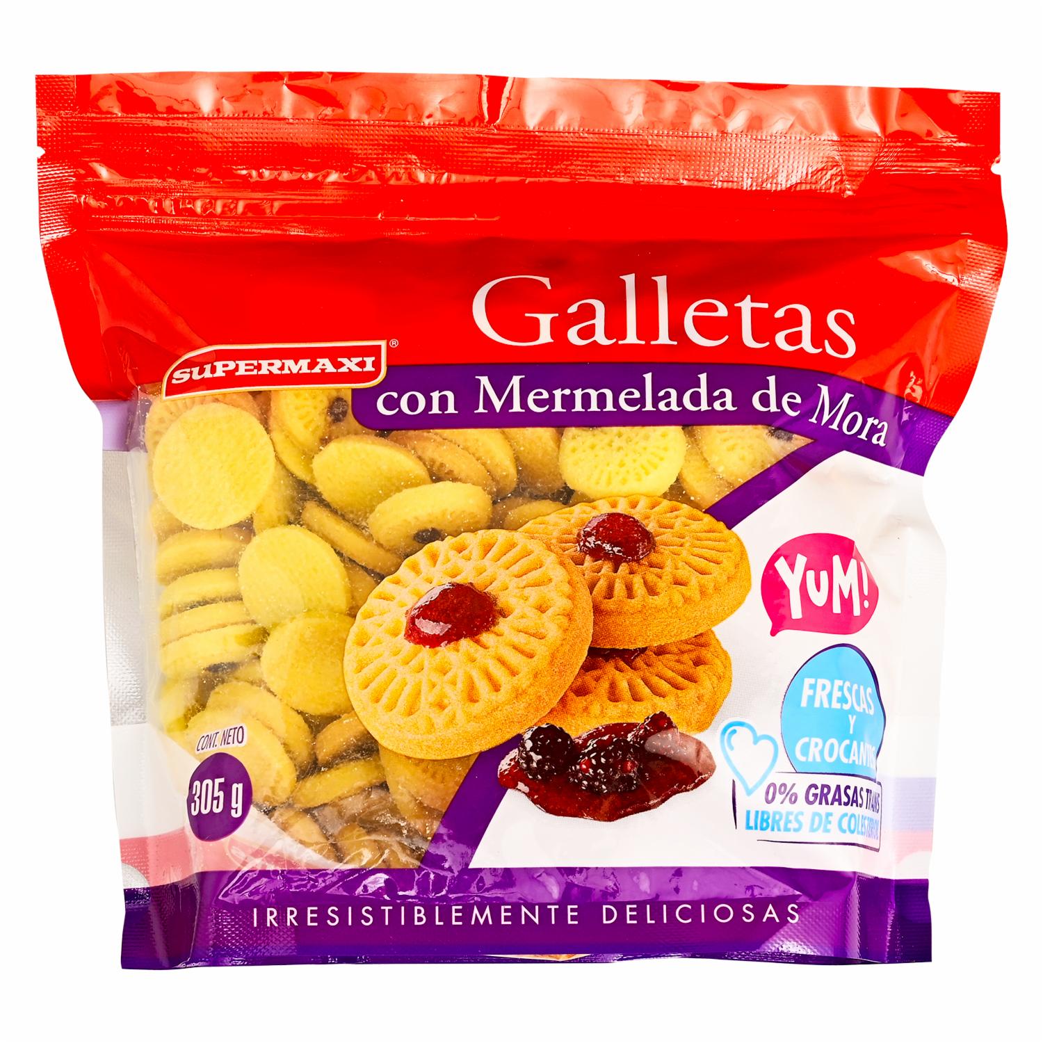 Galletas Con Mermelada SUPERMAXI 305 g