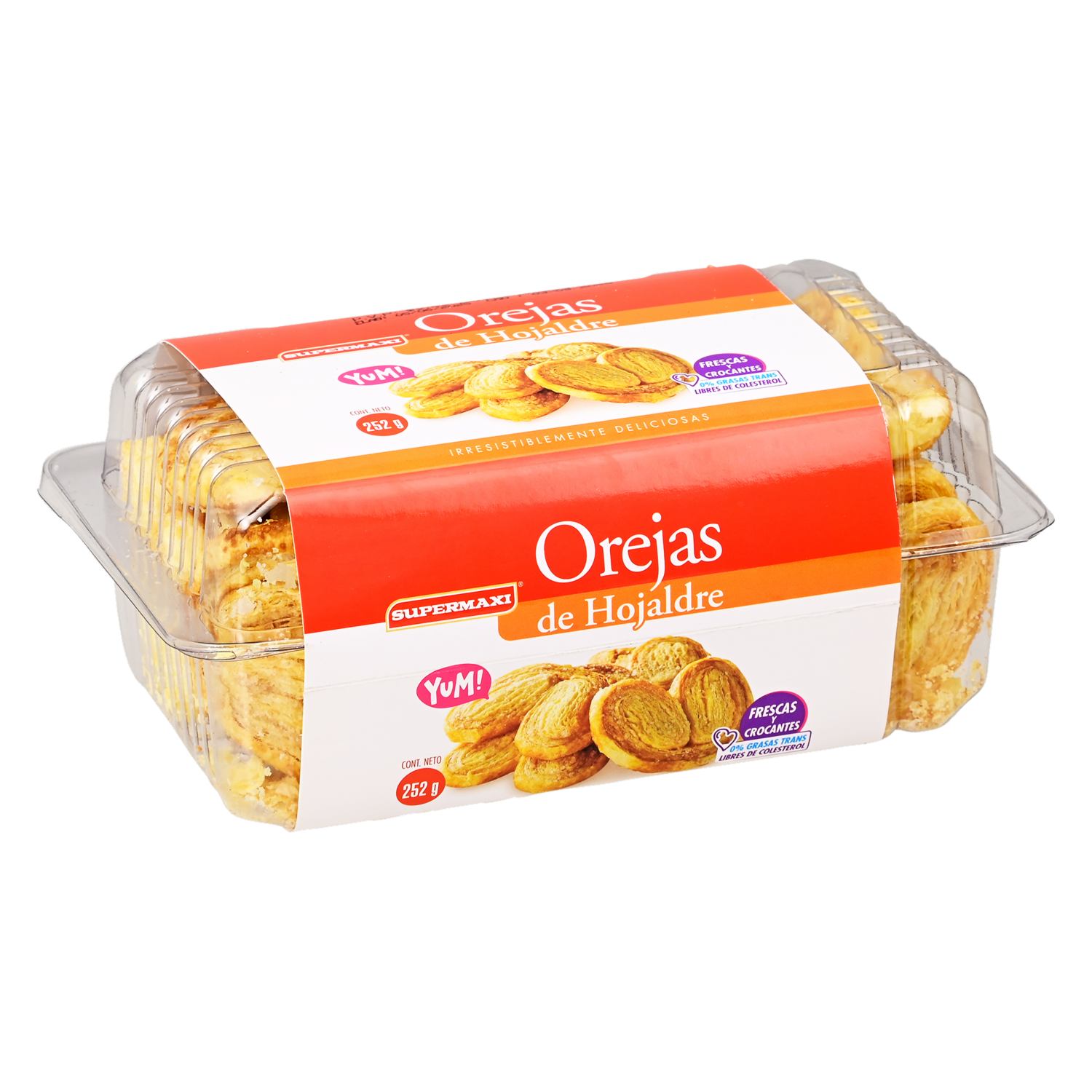 Orejas De Hojaldre SUPERMAXI 252 g