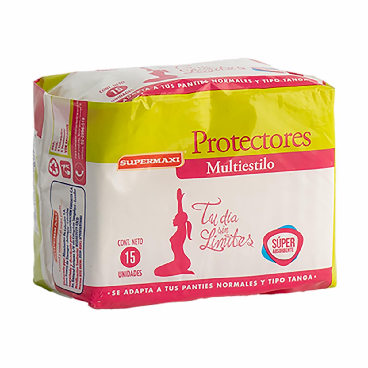 Protector Diario Anatómico Multiestilo SUPERMAXI X 15 Uds