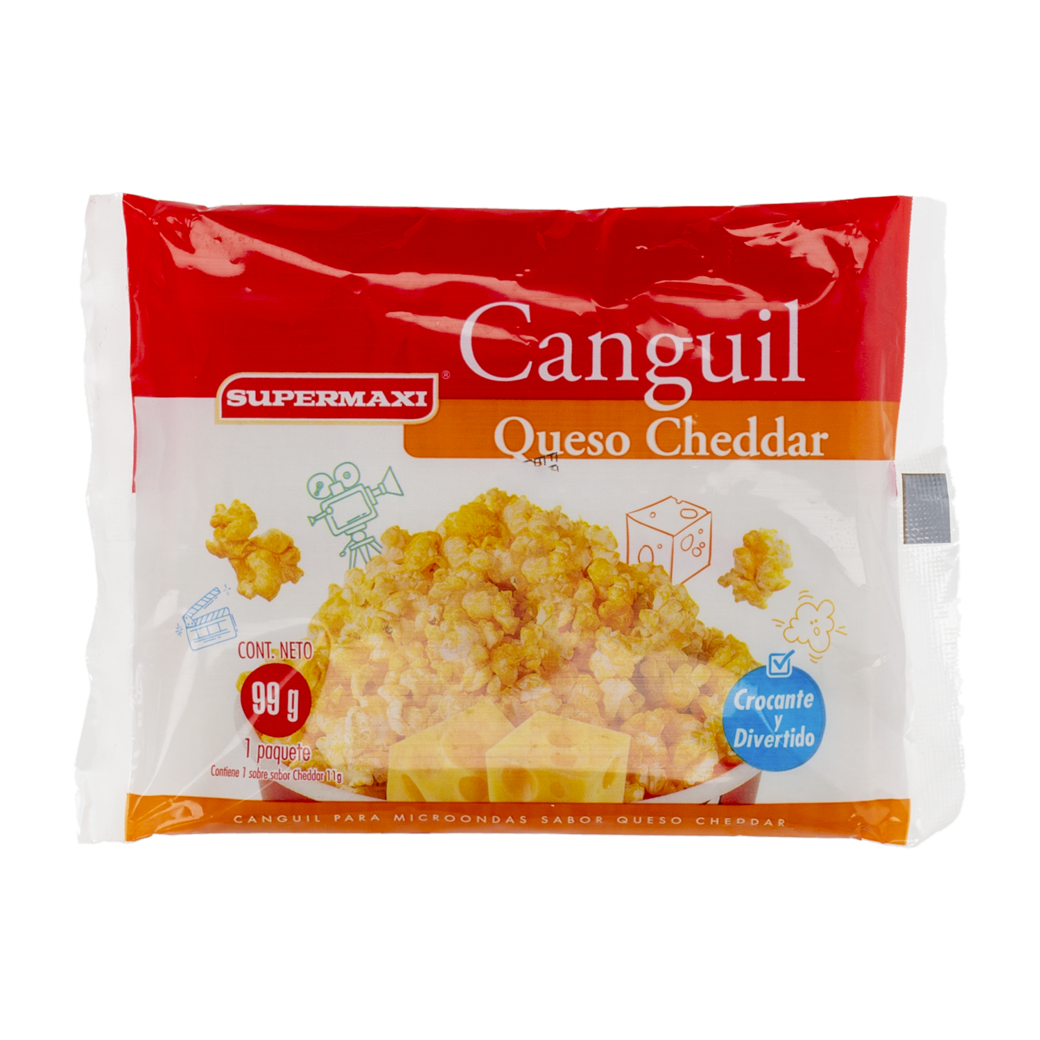 Canguil Sabor Cheddar SUPERMAXI 99 G