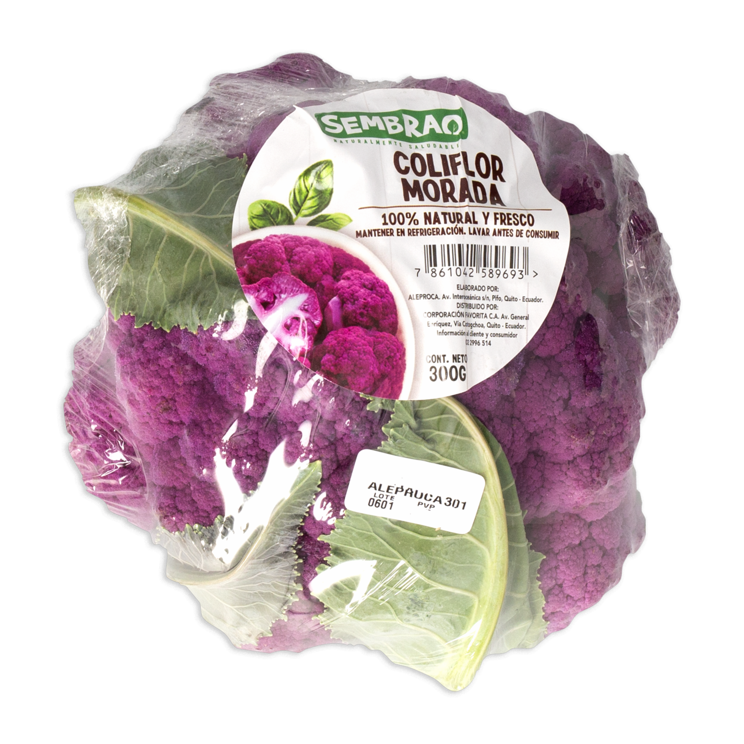 Coliflor Morada SEMBRAO 300G