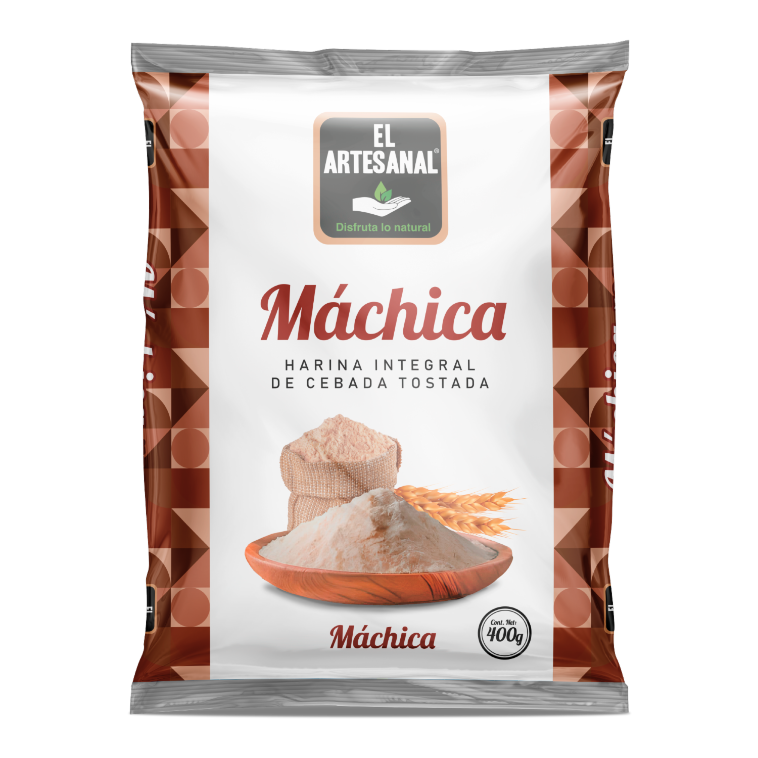 Máchica Integral De Cebada Tostada EL ARTESANAL 400 G
