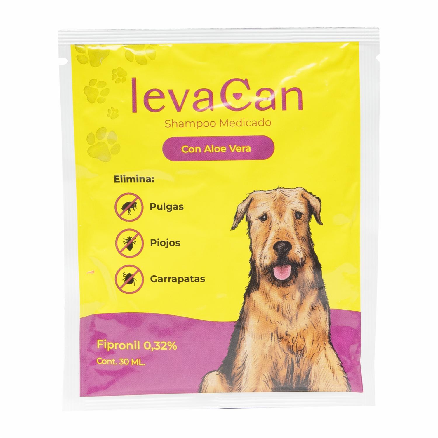 Shampoo Para Mascotas Medicado LEVACAN 30 Ml