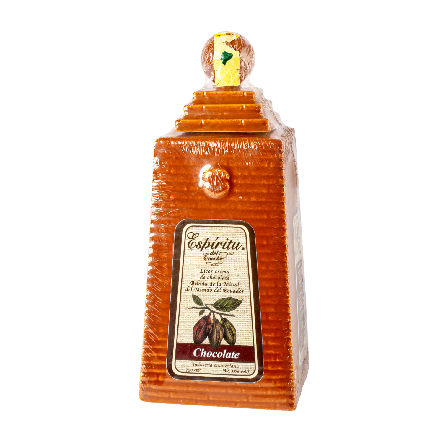 Licor Crema De Chocolate ESPÍRITU DEL ECUADOR 750 ML