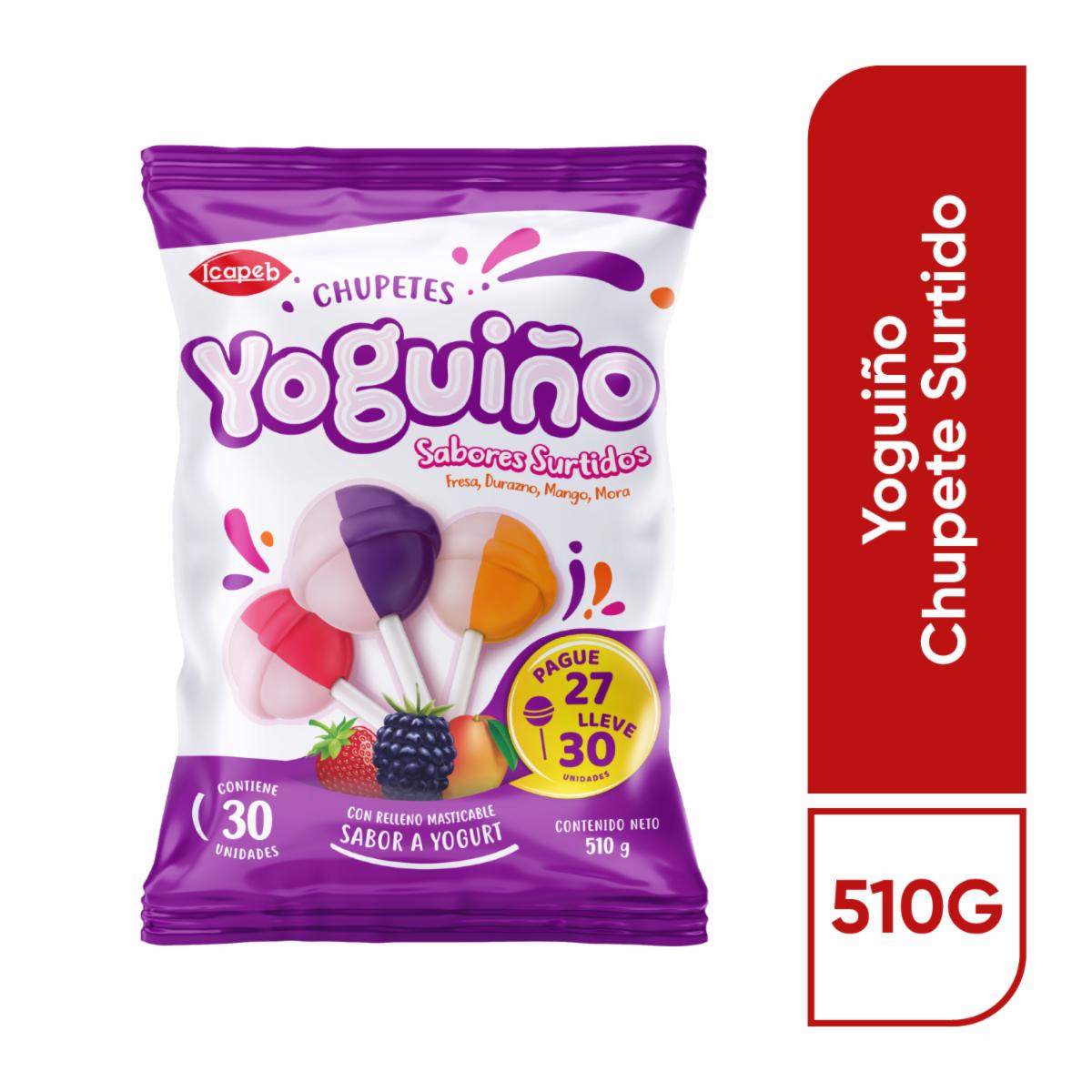 Chupete Surtido YOGUIÑO 510 G