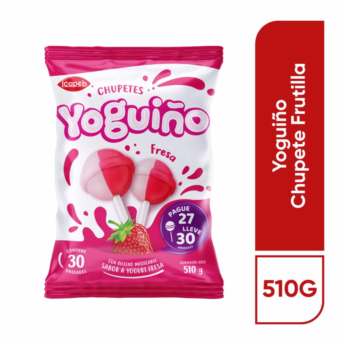 Chupete Frutilla YOGUIÑO 510 G