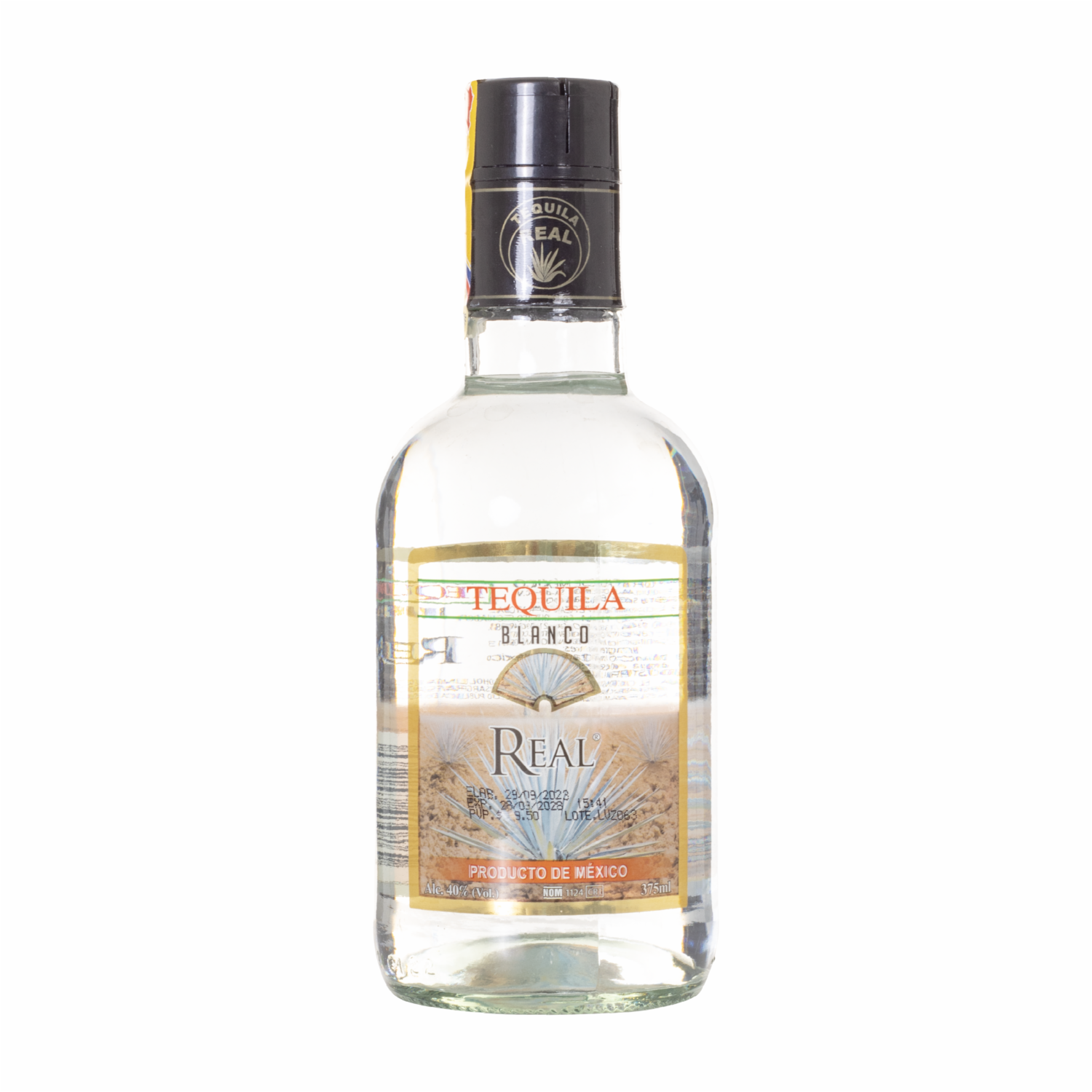 Tequila Blanco 40% Vol.Alc REAL 375 ML