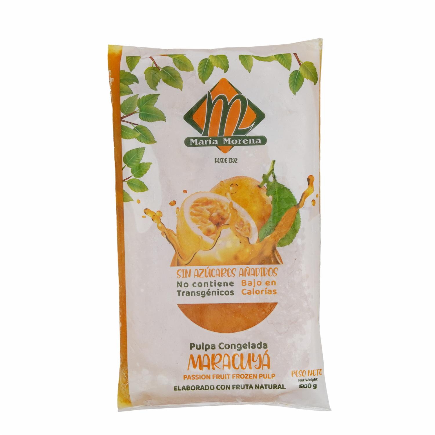 Pulpa De Maracuyá MARÍA MORENA 500 G