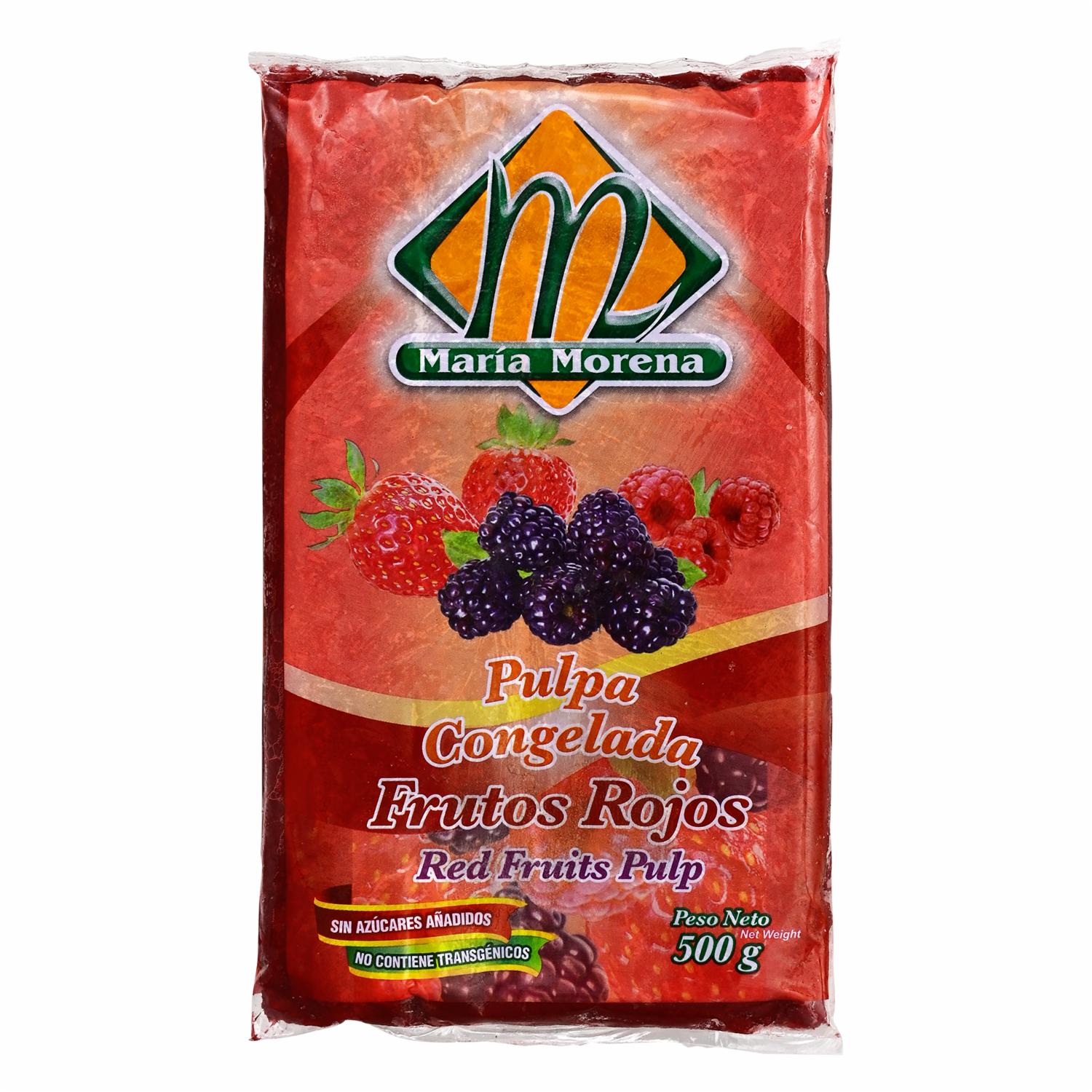 Pulpa De Frutos Rojos MARÍA MORENA 500 G