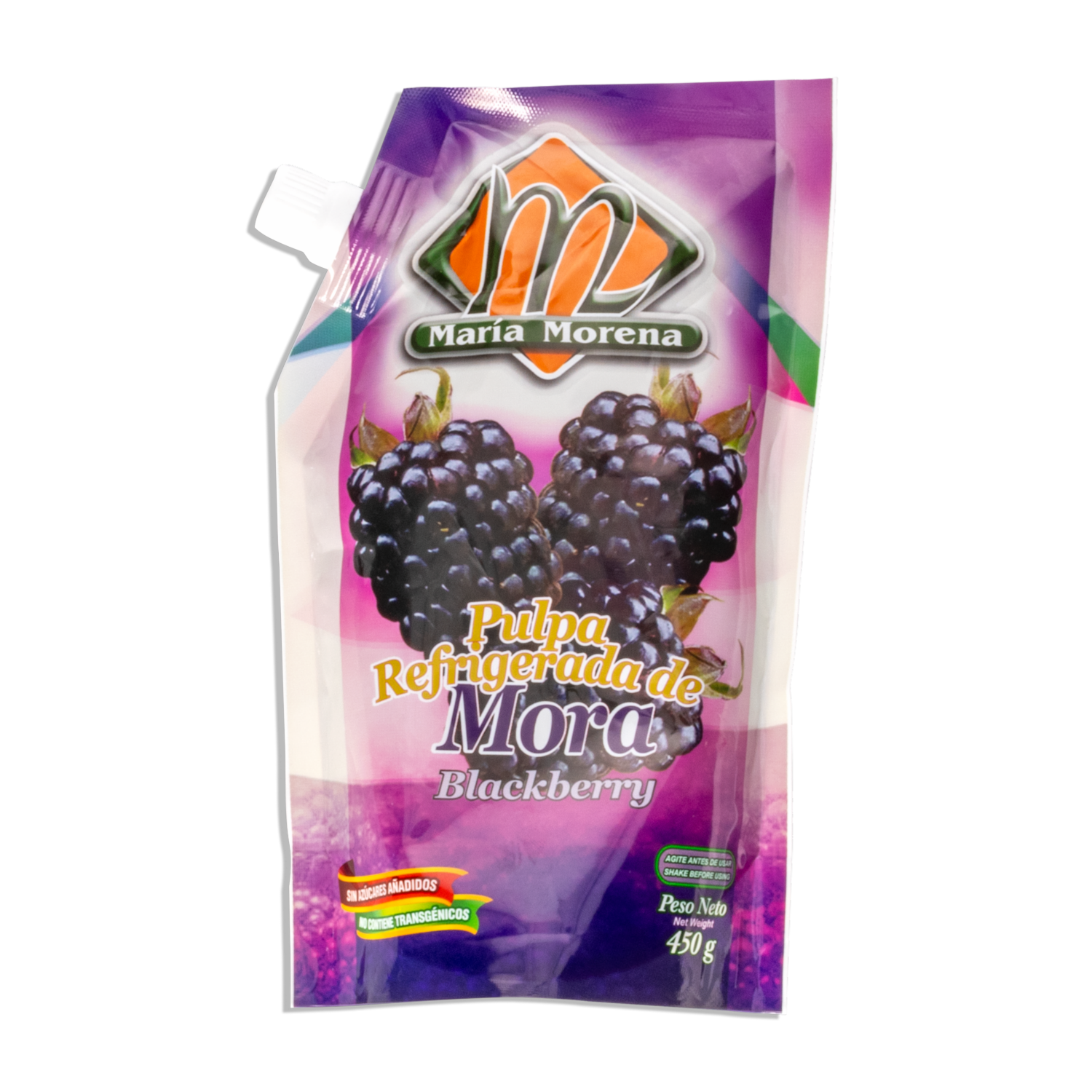 Pulpa De Mora MARÍA MORENA 450 G