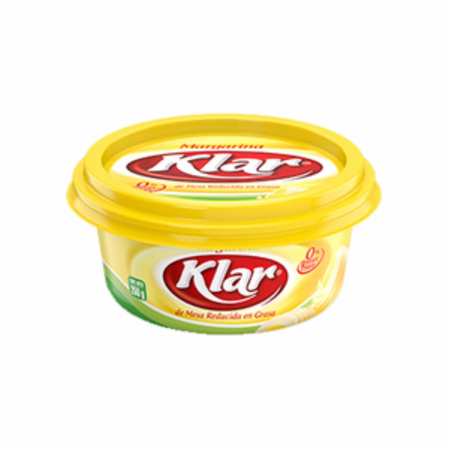 Margarina De Mesa Reducida En Grasa KLAR 250 G
