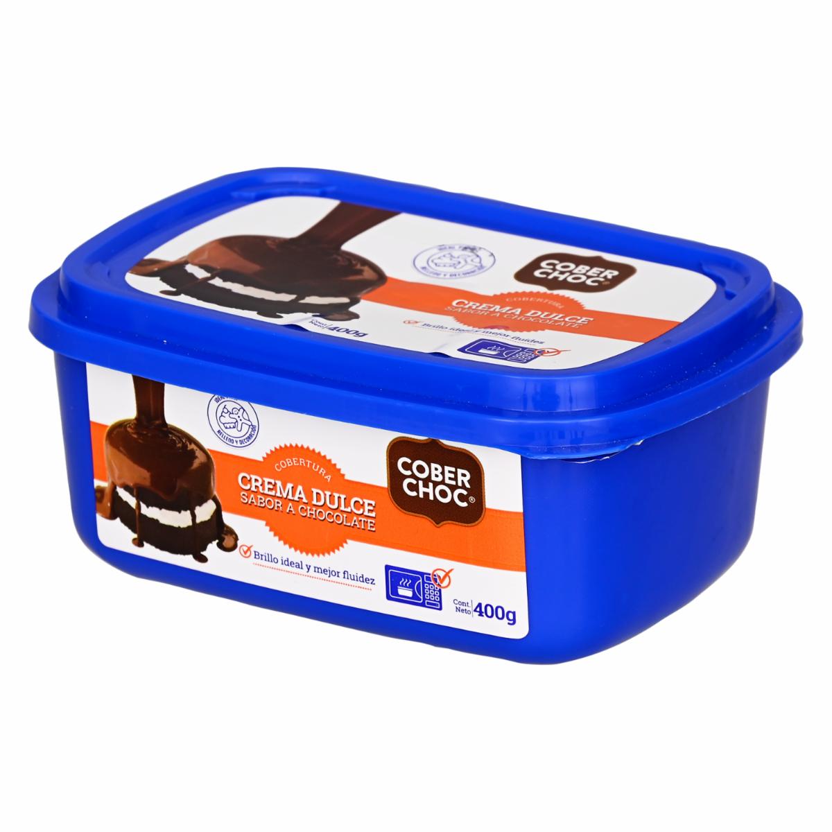 Crema Dulce Sabor A Chocolate COBERCHOC 400 G