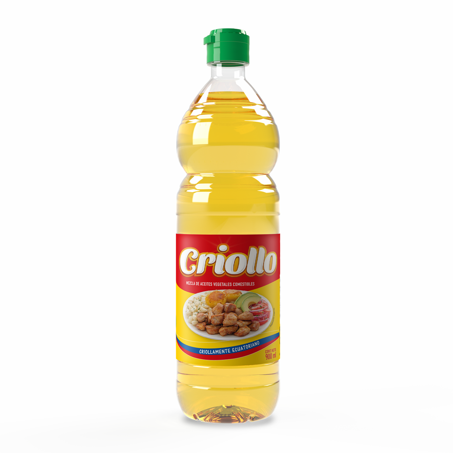 Aceite Comestible De Cocina CRIOLLO 900 Ml