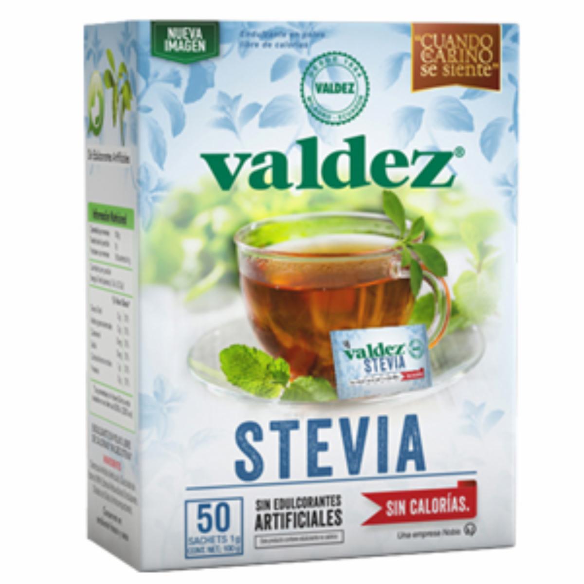 Edulcorante De Stevia VALDEZ 50 Gr