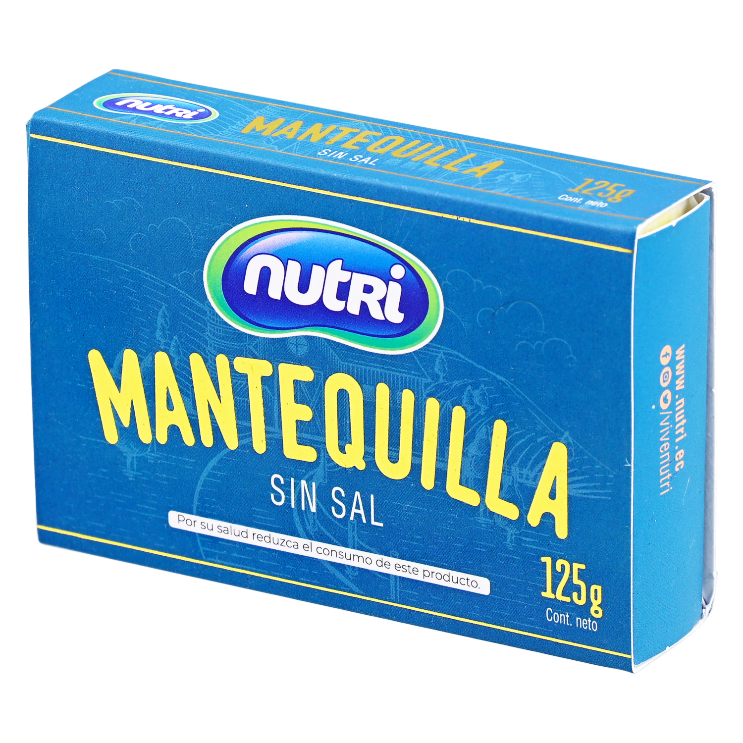 Mantequilla Sin Sal NUTRI 125 G