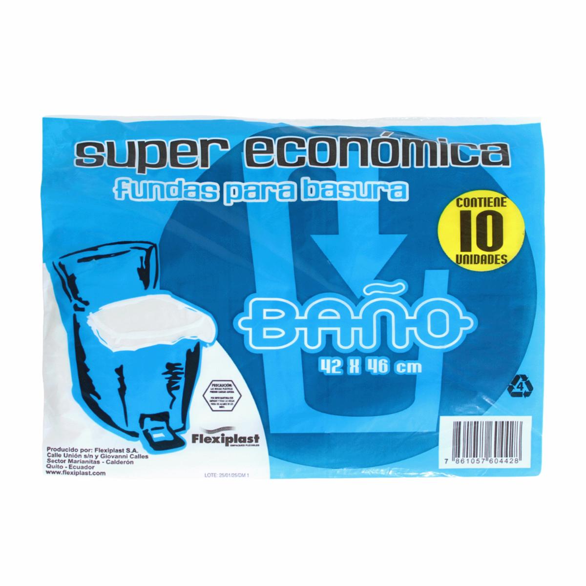 Funda De Basura Para Baño SUPER ECONÓMICA 10 Uds