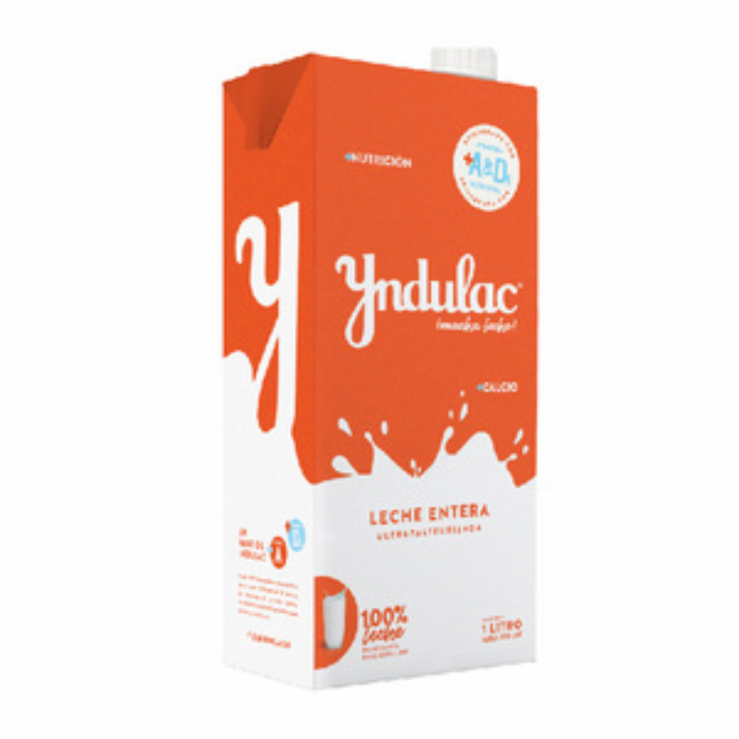 Leche Entera Ultrapasteurizada INDULAC 1000 Ml