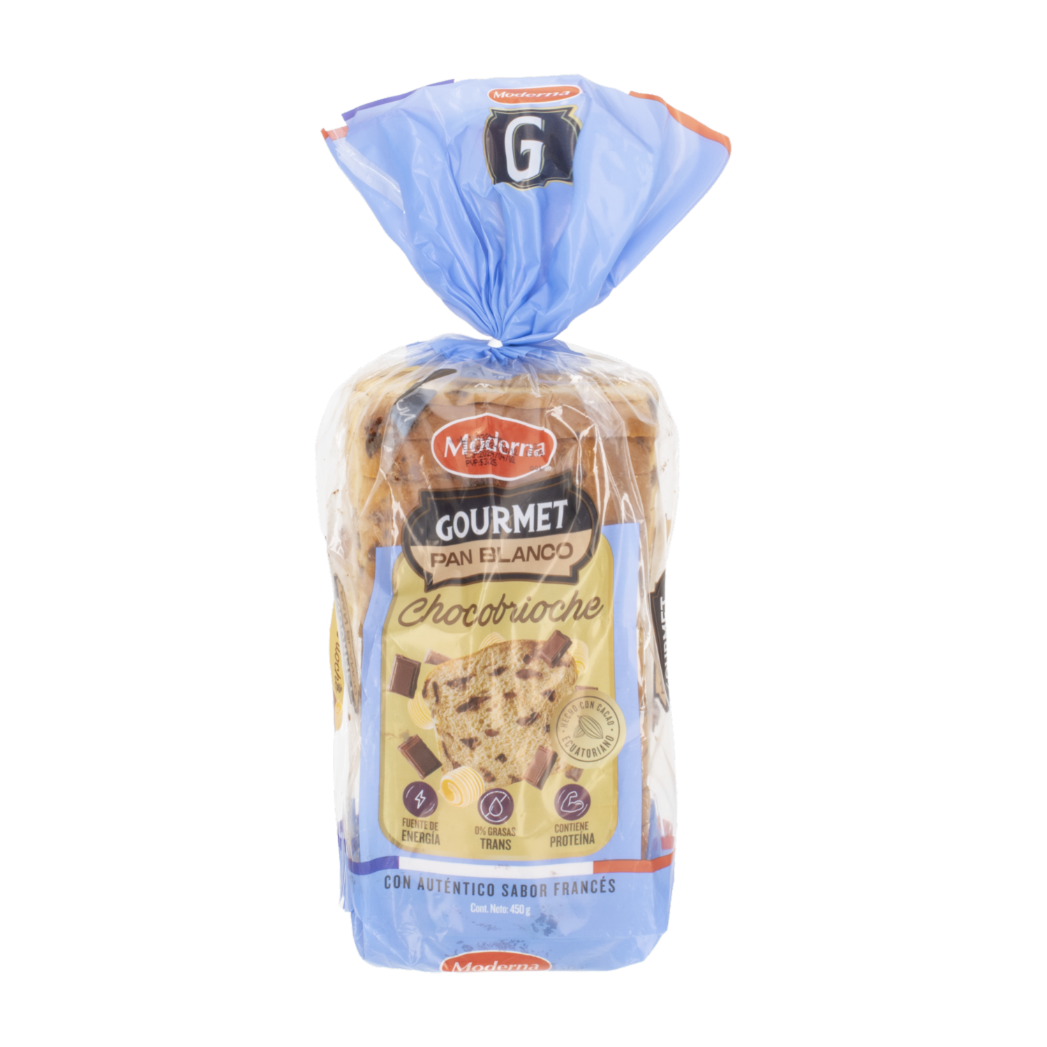 Pan Gourmet Enriquecido MODERNA 450G