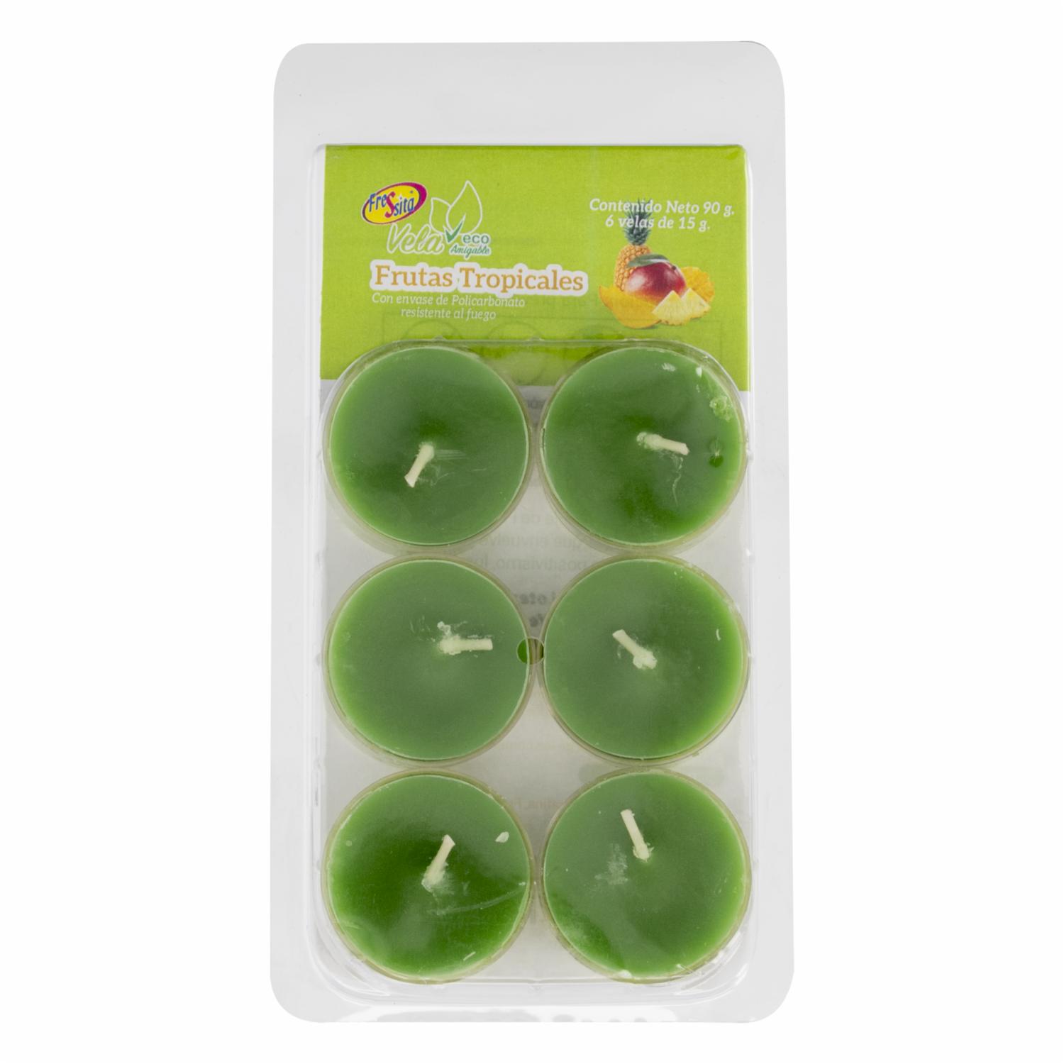 Vela Ambiental Frutas Tropicales FRESSITA 6 X 90 G