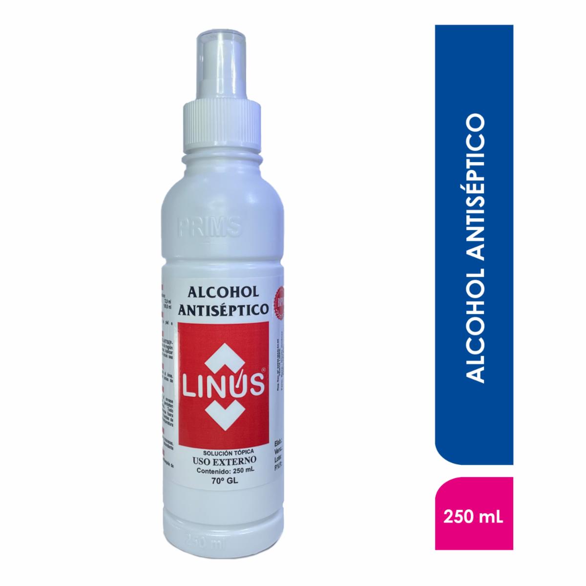 Alcohol Al 70° En Spray LINUS 250 Ml