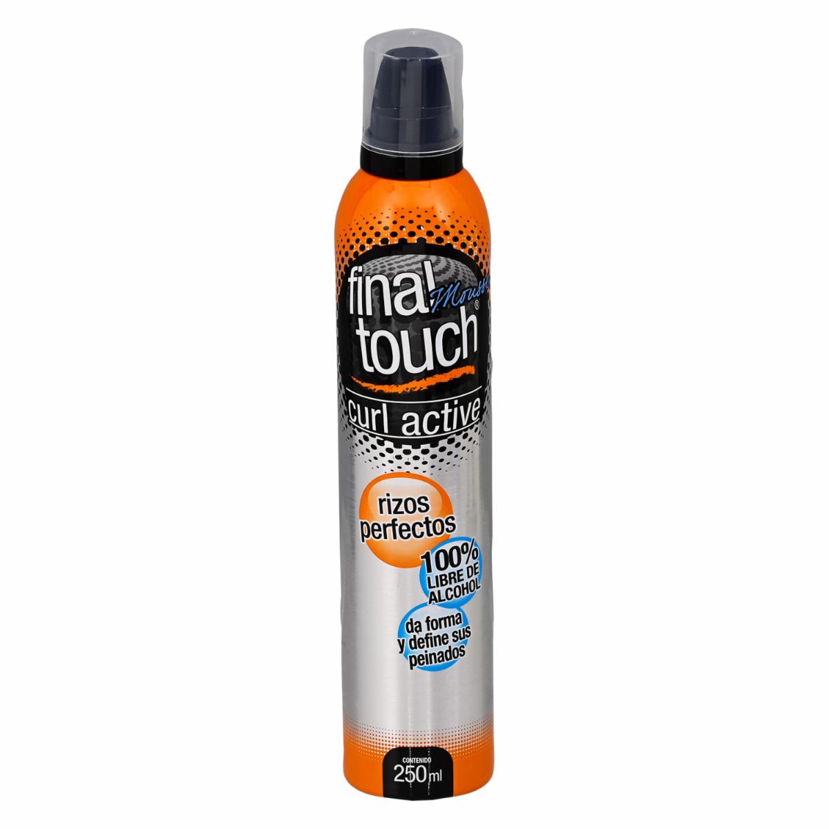 Mousse De Cabello Curl Active FINAL TOUCH 250 Ml