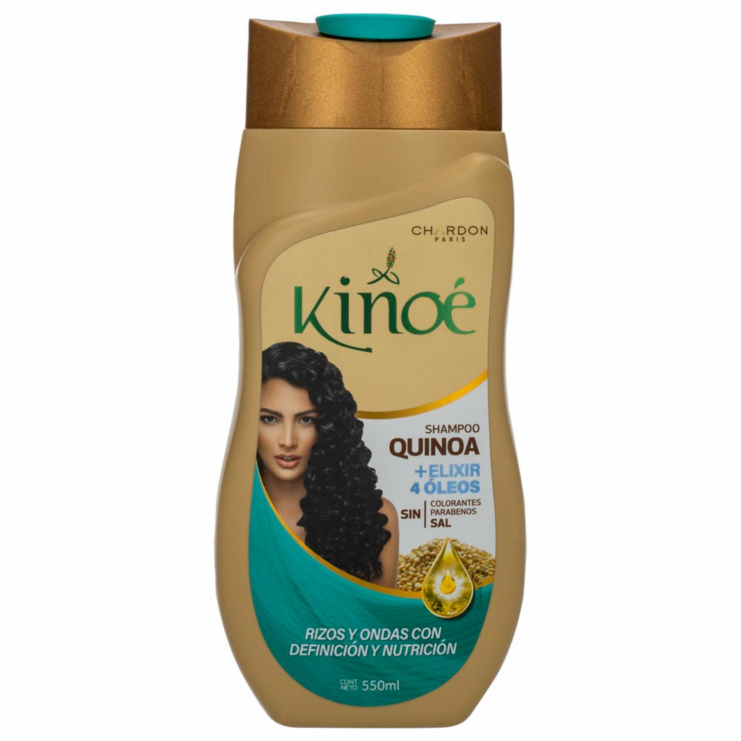Shampoo De Cabello De Quinoa Elixir 4 Oleos KINOÉ 550 ML