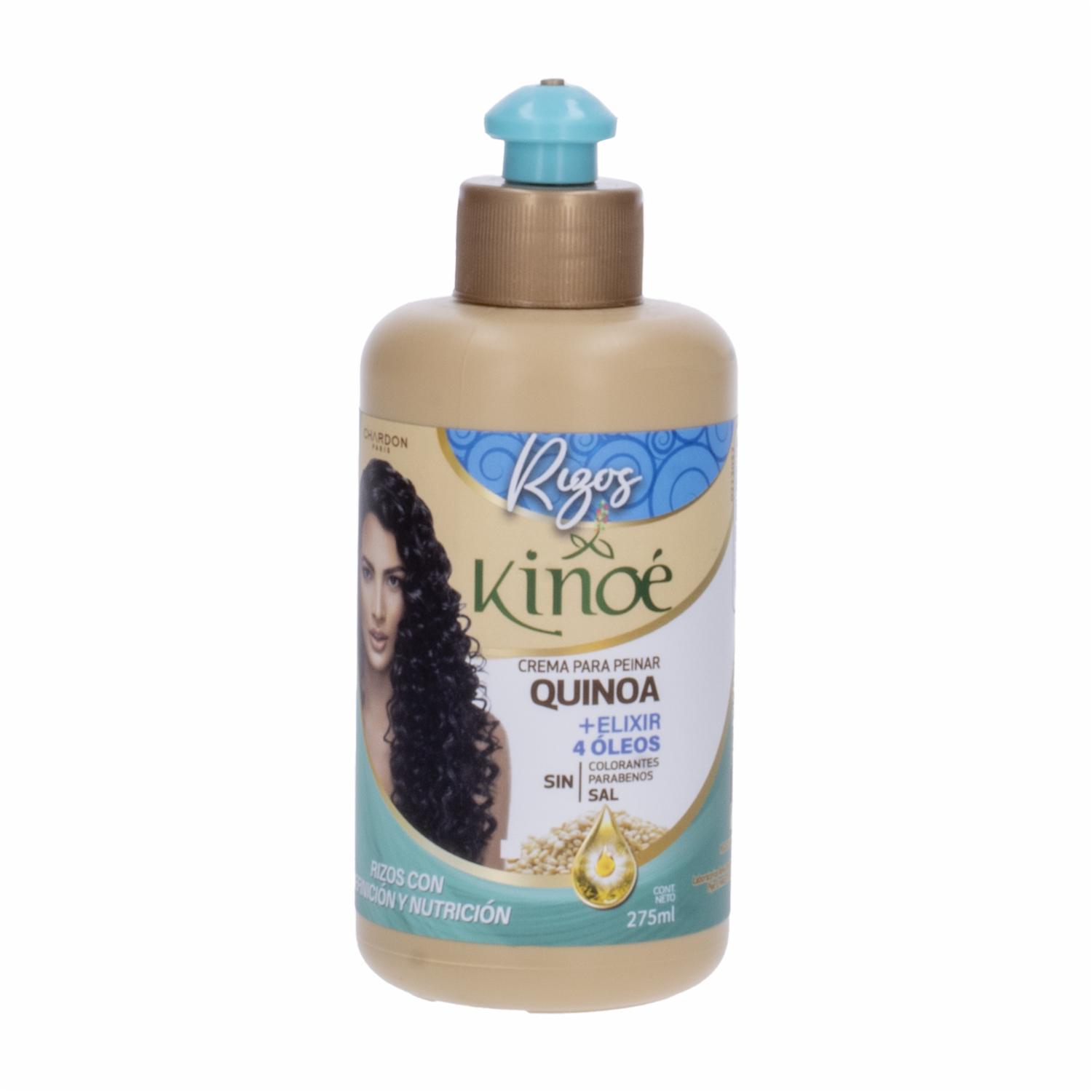 Crema Para Peinar Quinoa Elixir – 4 Óleos KINOÉ 275 Ml