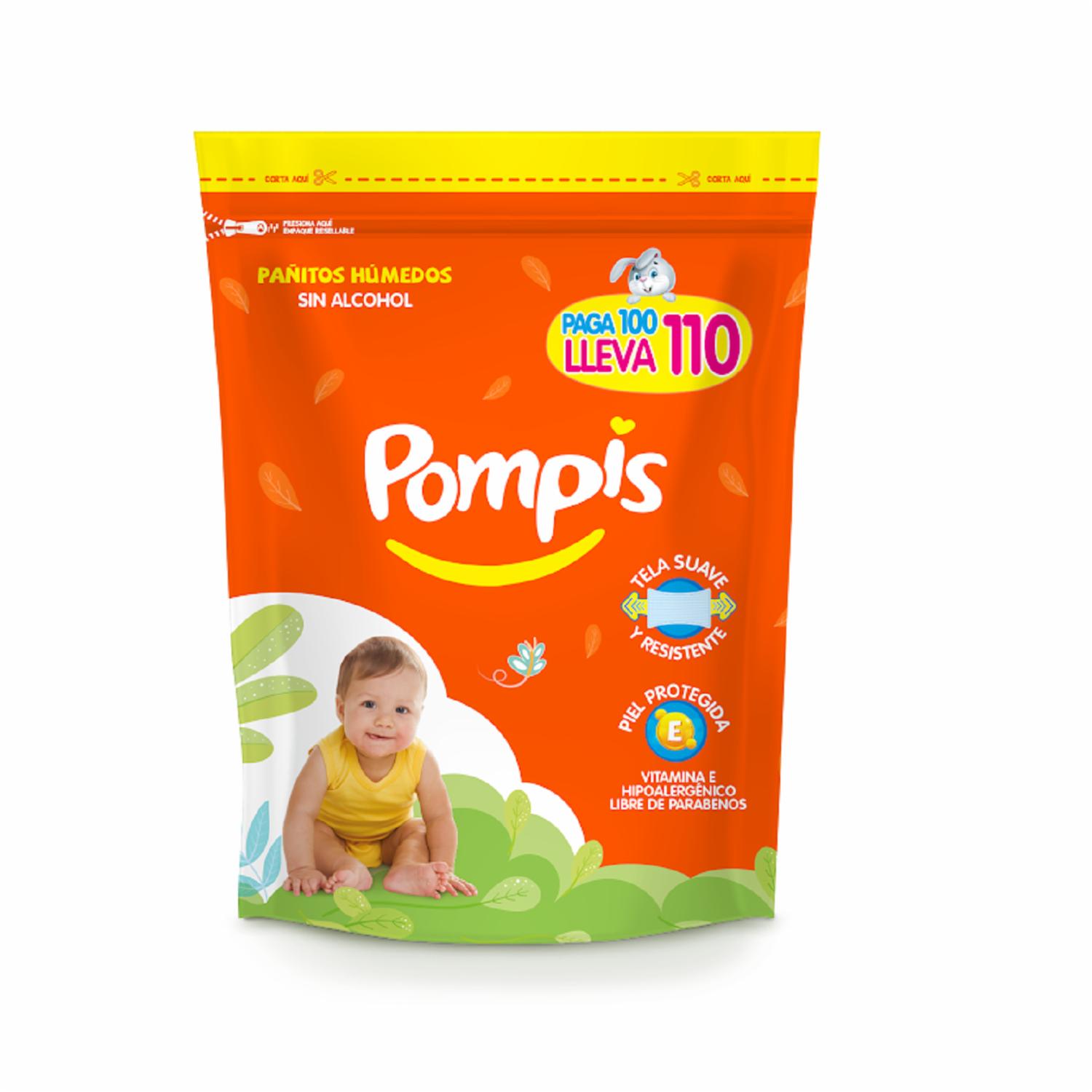 Pañitos Húmedos Doy Pack POMPIS X 100 Uds