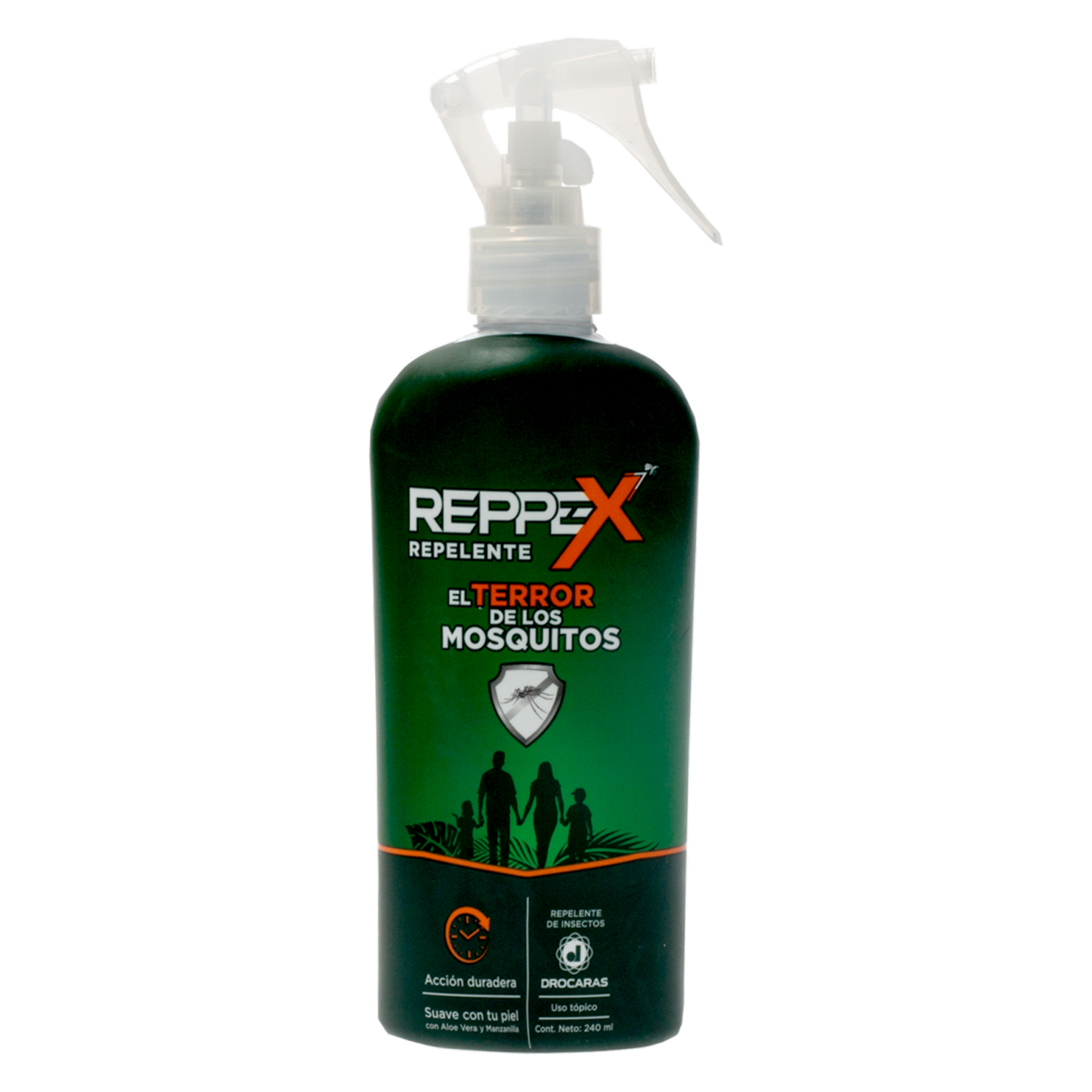 Repelente De Insectos Atomizador REPPEX 240 Ml