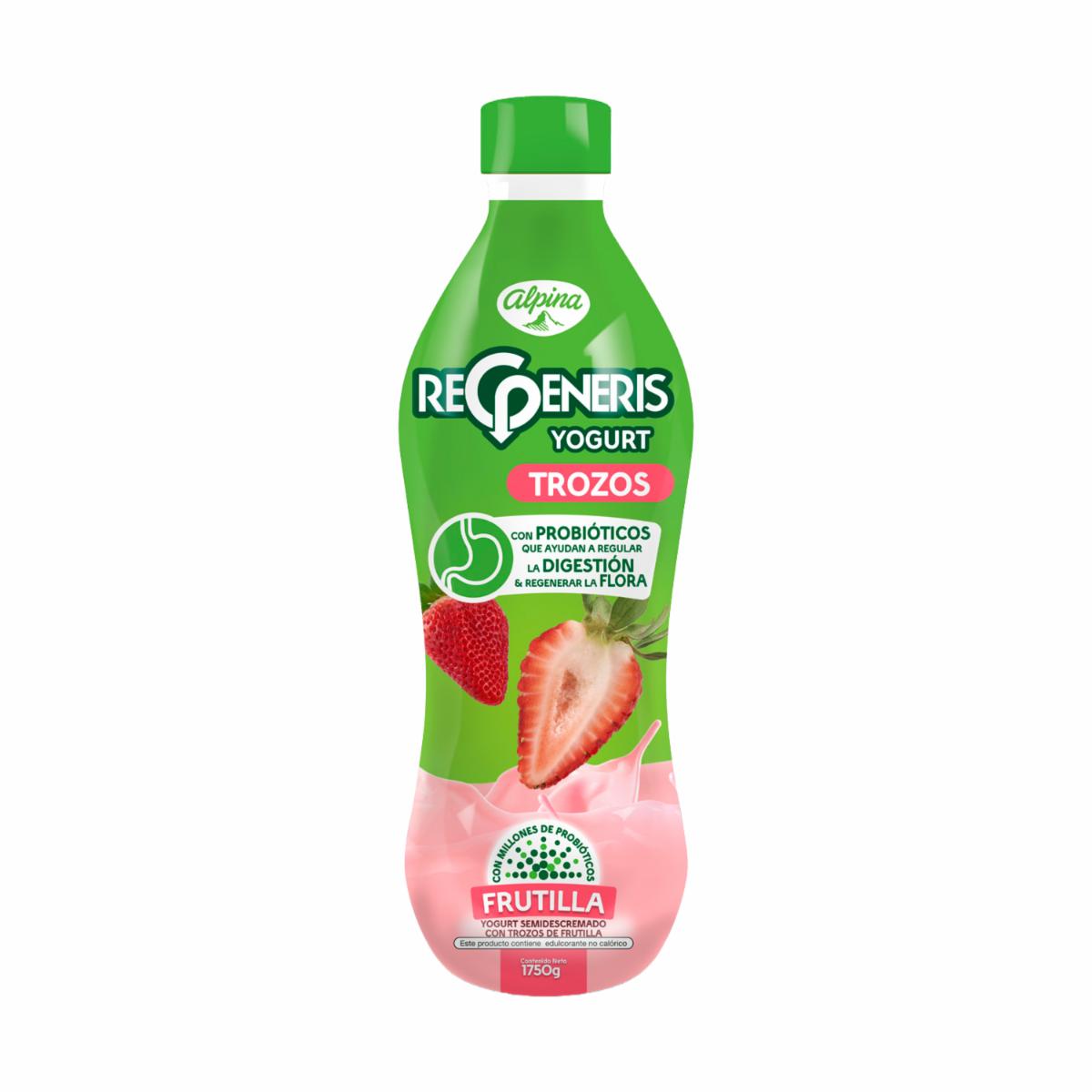 Yogurt Trozos Frutilla REGENERIS 1750 G