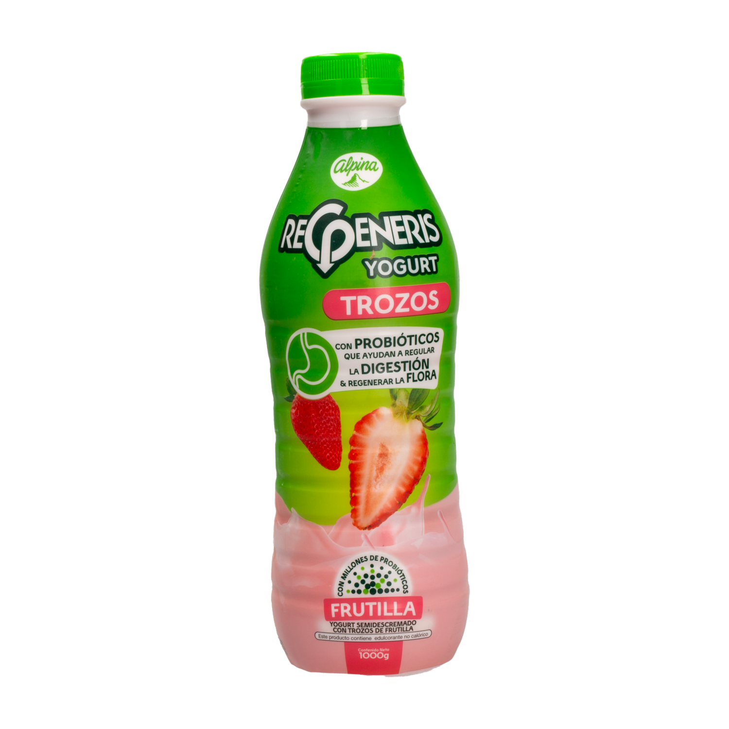 Yogurt Trozos Frutilla REGENERIS 1000 G