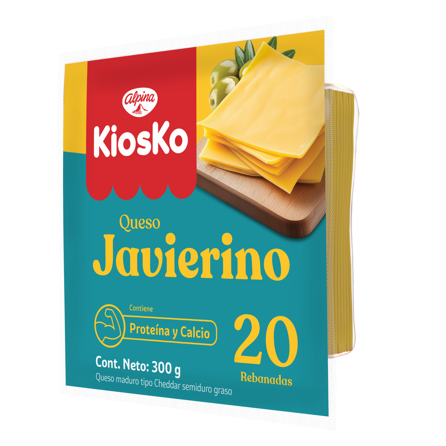 Queso Javeriano Lonjas KIOSKO 300 G