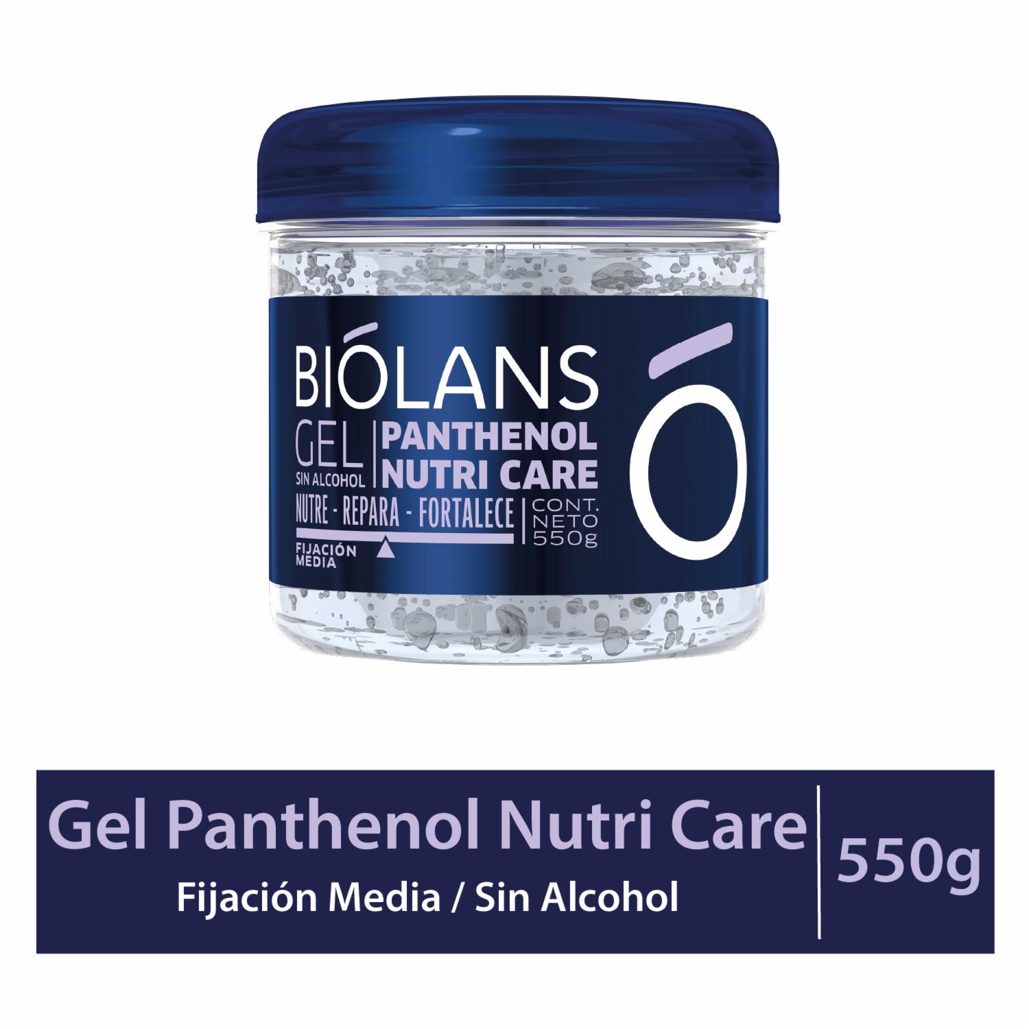 Gel De Cabello Con Panthenol BIÓLANS 550G