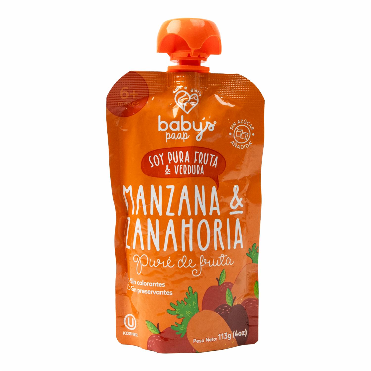 Compota De Manzana Y Zanahoria BABY’S 113 G