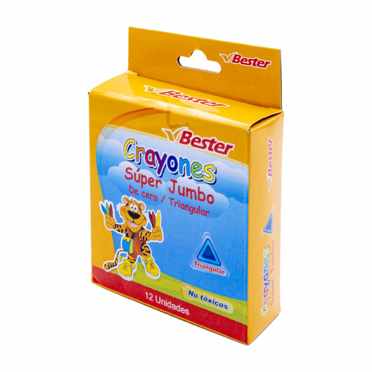 Crayones Super Jumbo BESTER X12 Uds