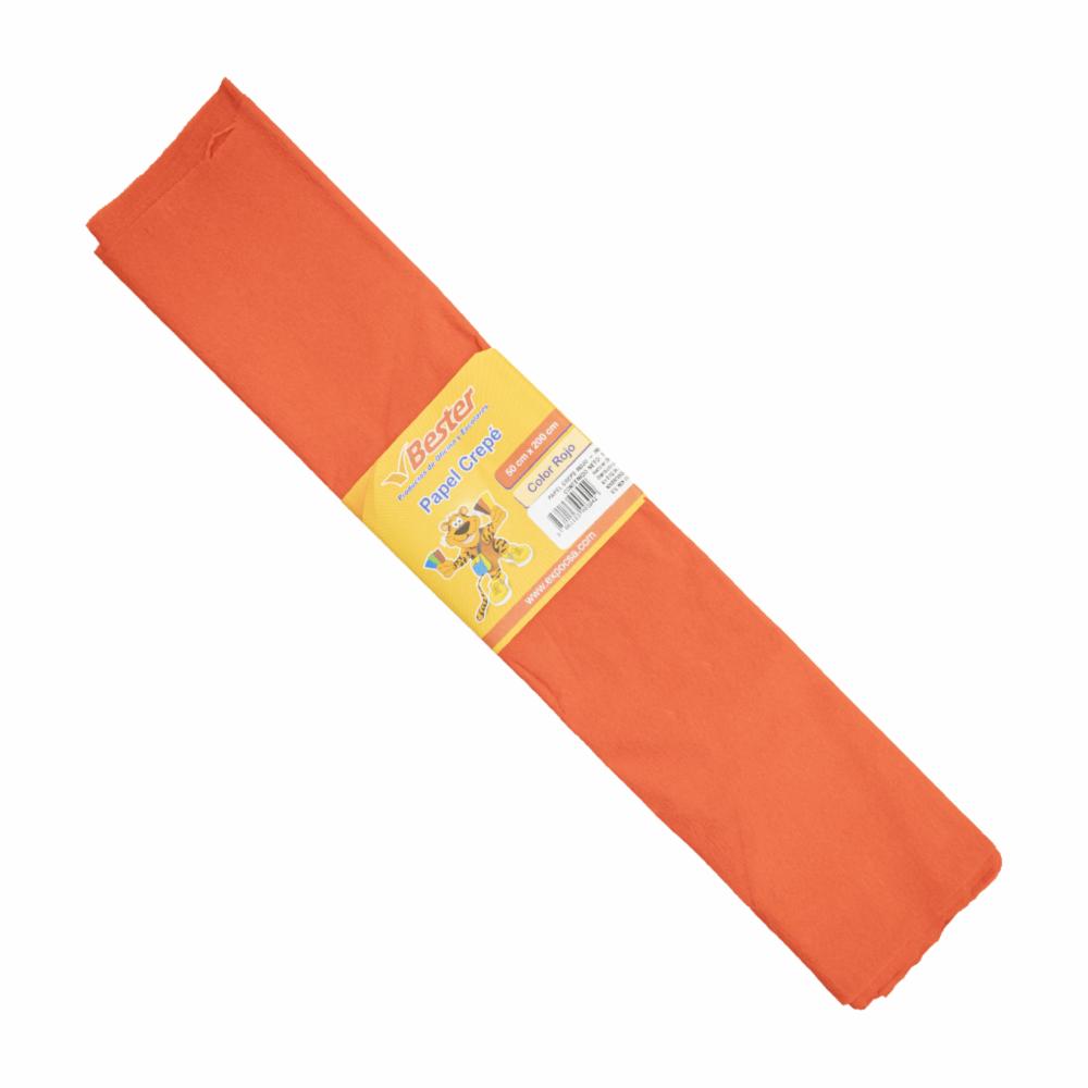 Papel Crepé Tono Rojo BESTER X10Uds Supermaxi