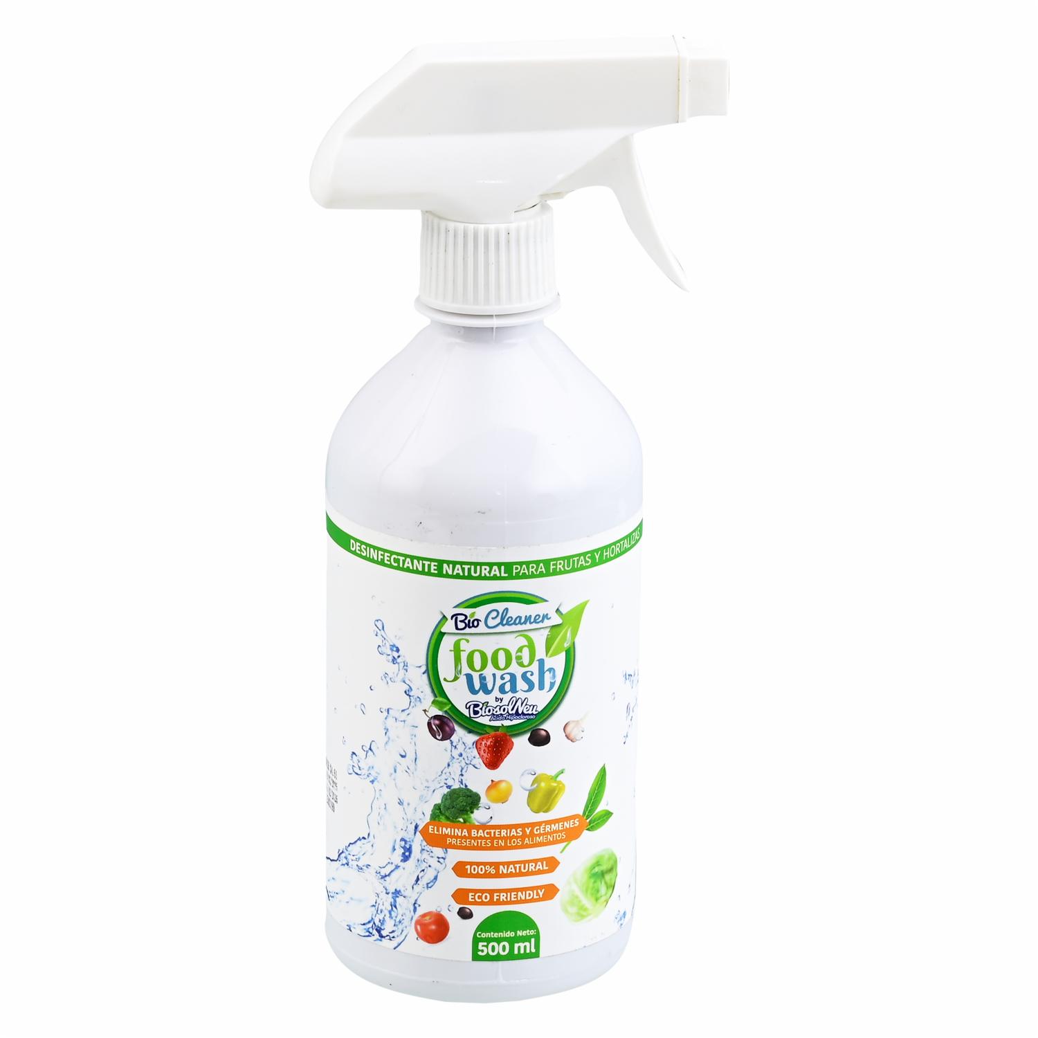 Desinfectantes Food Wash Natural Frutas Y Verduras BIO CLEANER 500 ml