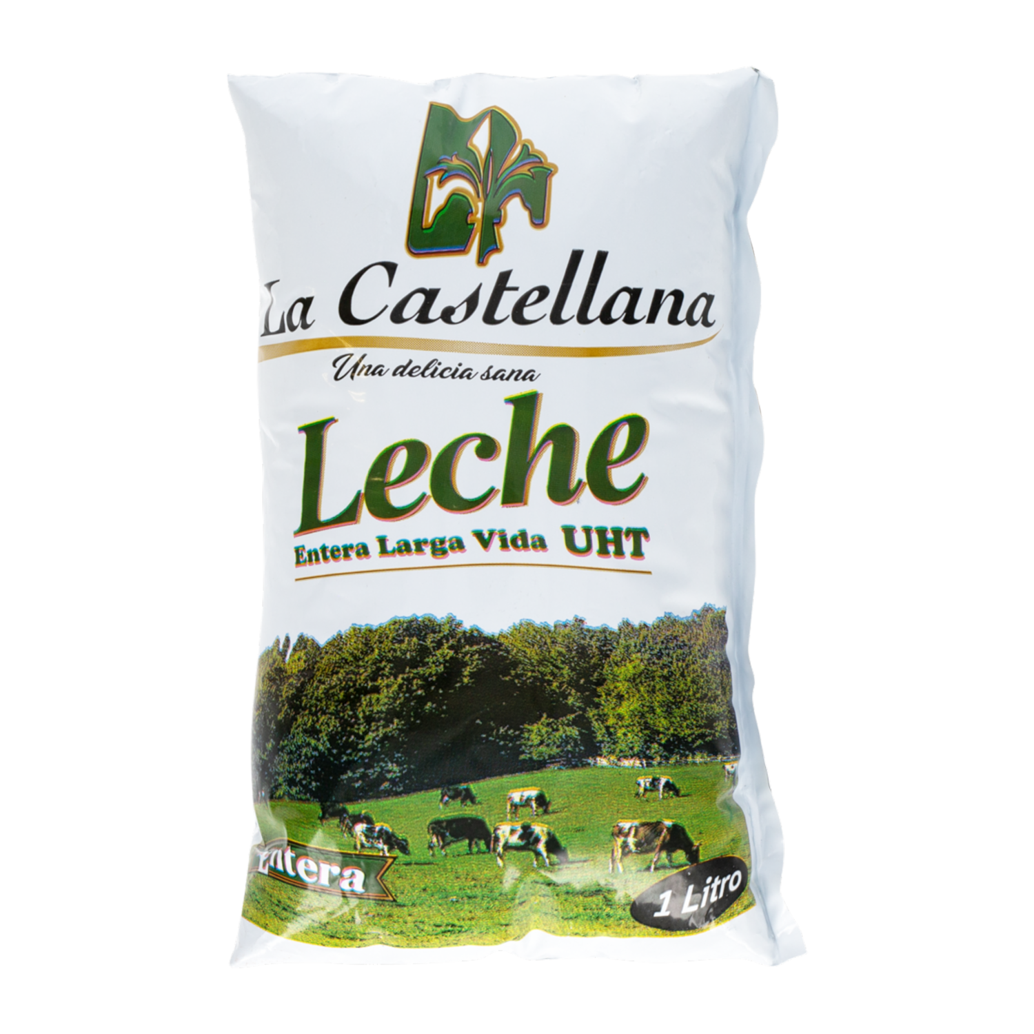 Leche Entera Larga Vida Uht LA CASTELLANA 1000 Ml