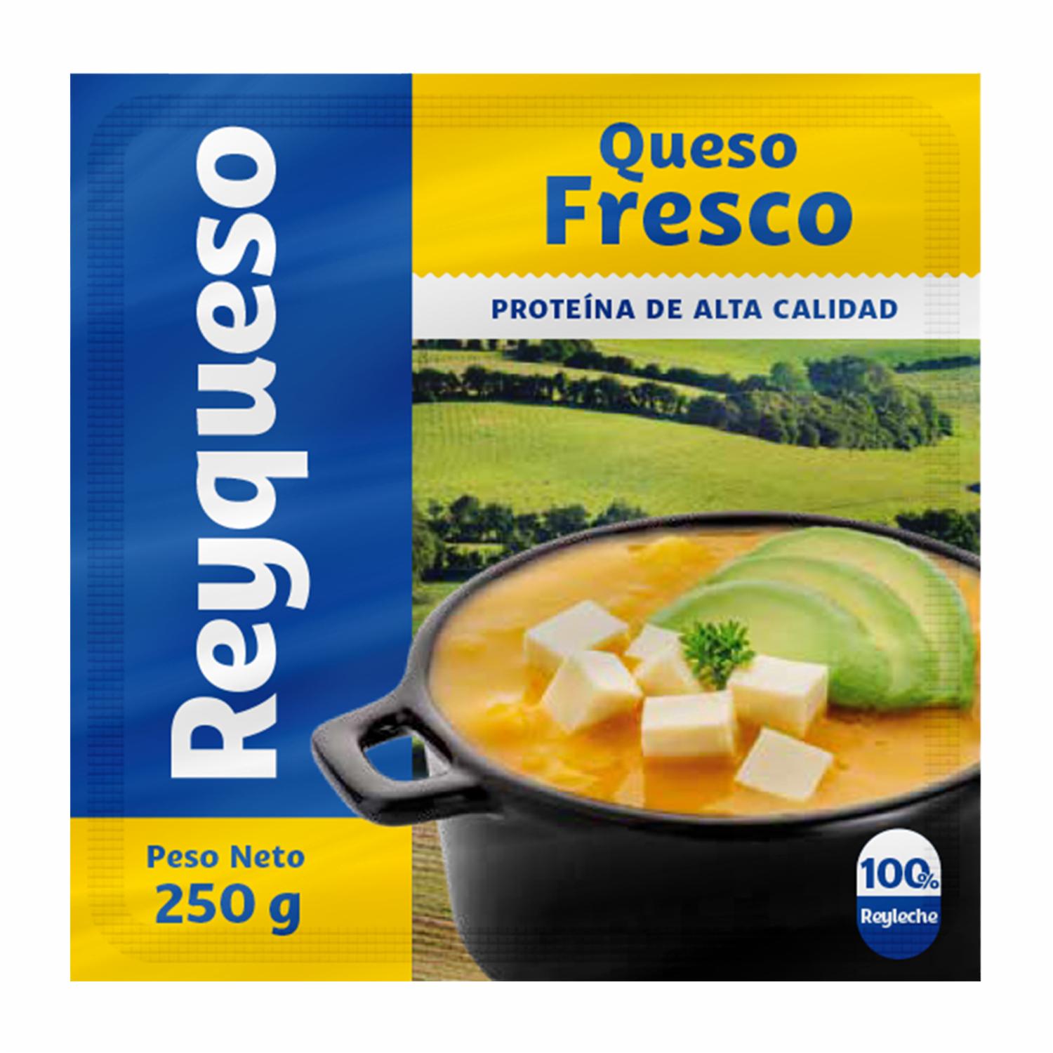 Queso Fresco Proteína De Alta Calidad REYQUESO 250 G