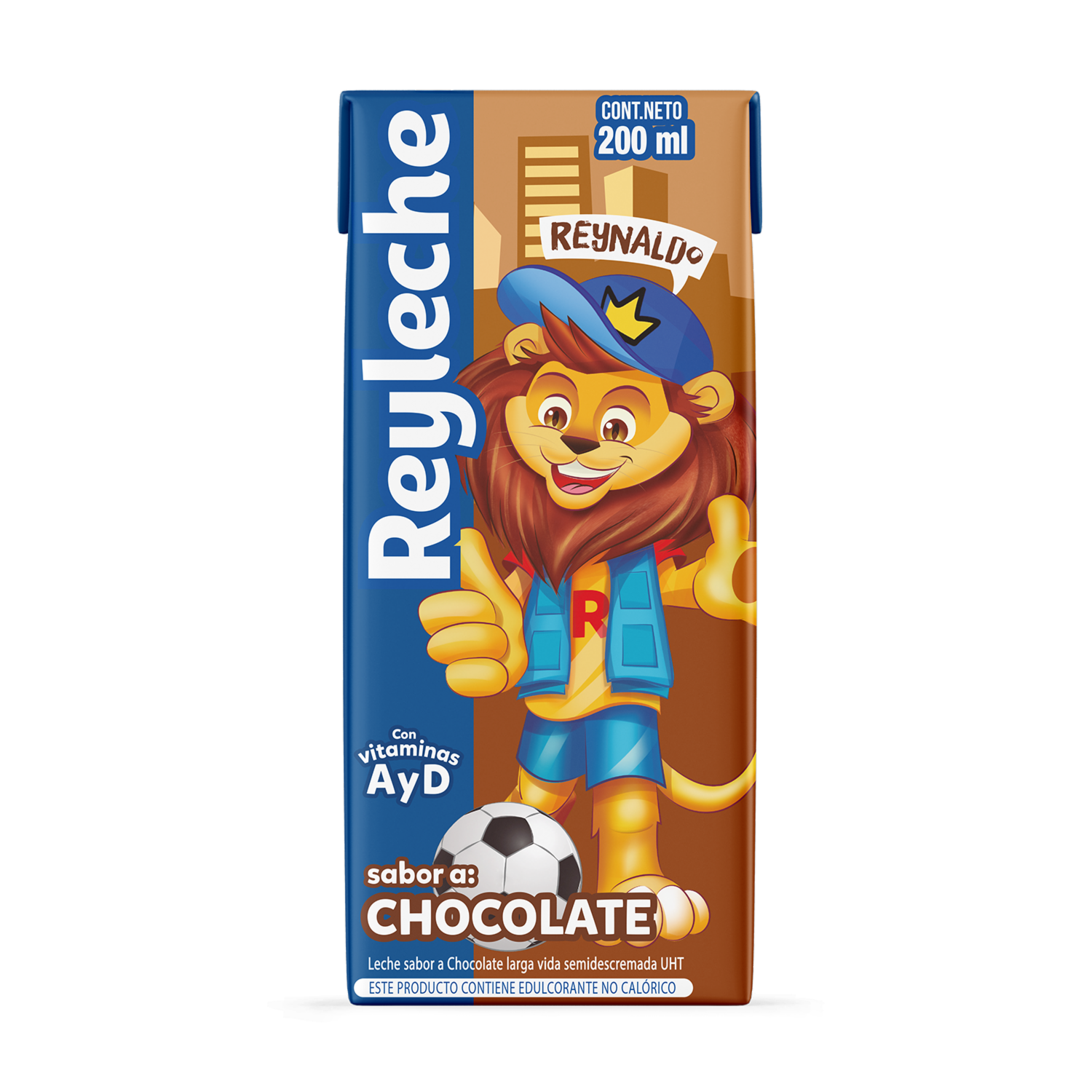 Leche Saborizada Sabor A Chocolate REY LECHE 200 Ml