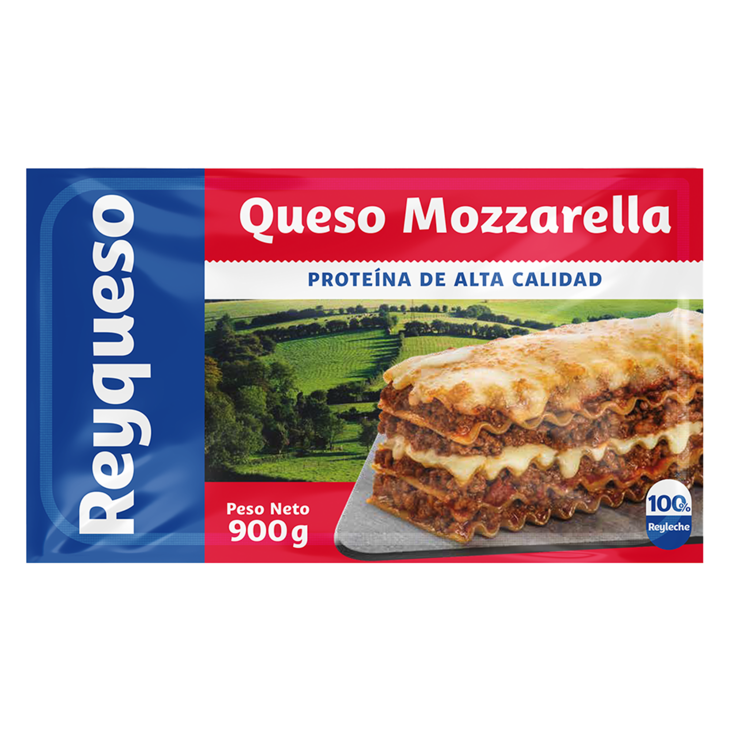Queso Mozzarella Proteína De Alta Calidad REYQUESO 900 G